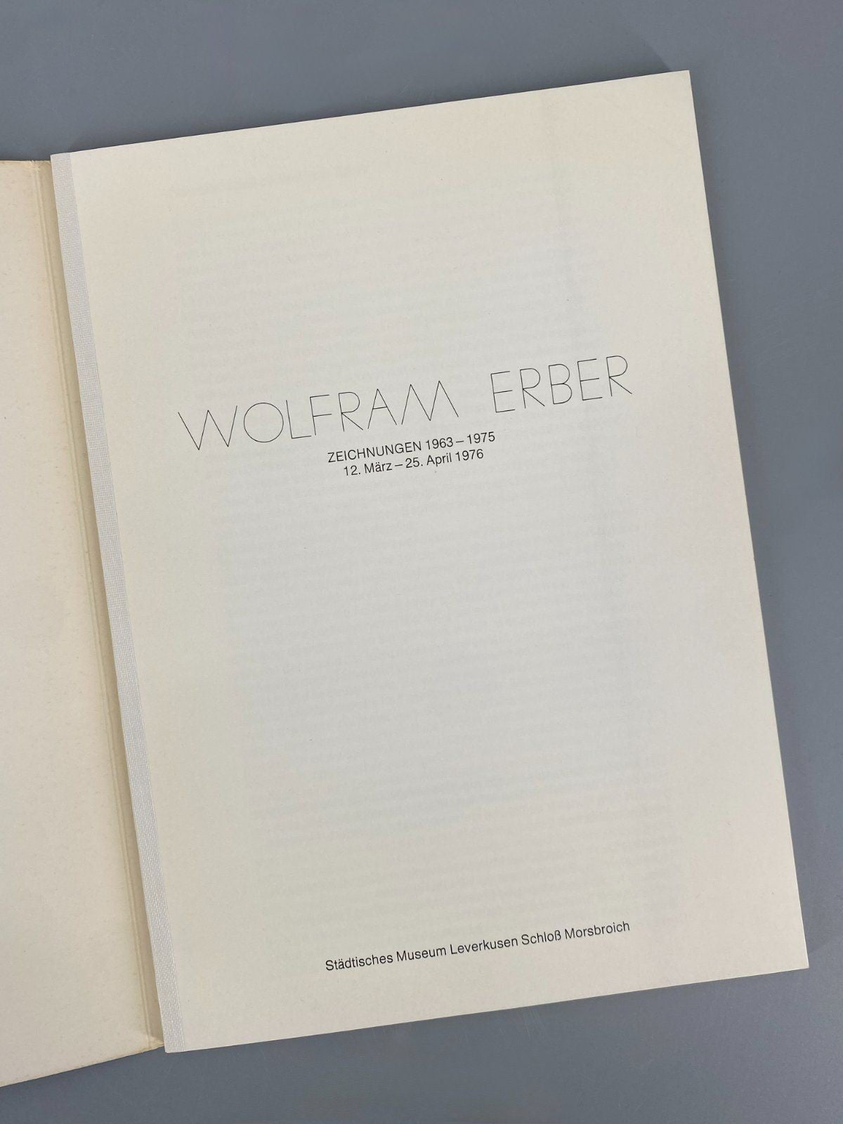 * WOLFRAM ERBER 3x BÜCHER FLYER SIGNIERT AUTOGRAMM ORIG MALLARME