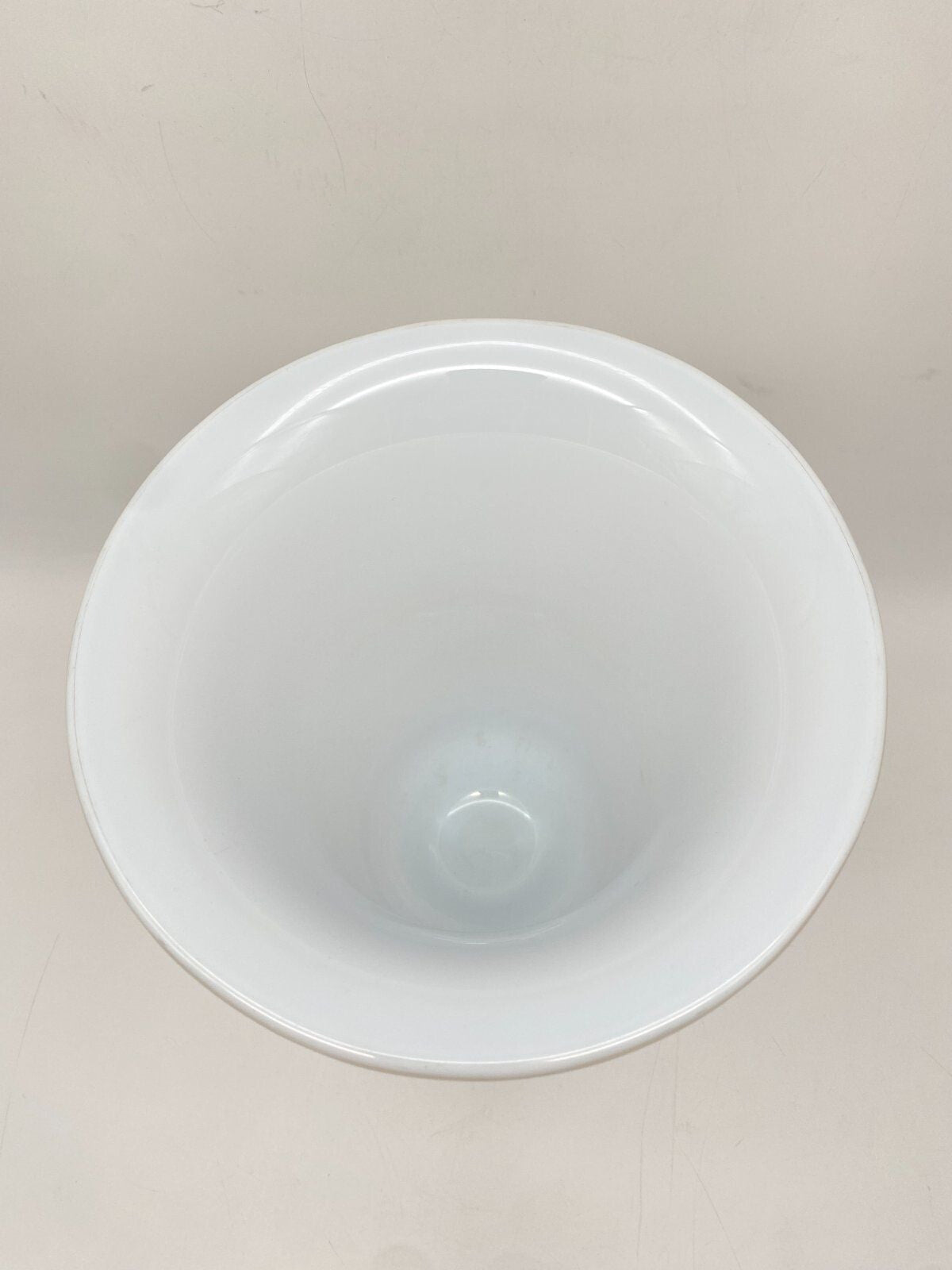 CHRISTINENHÜTTE SCHOTT ZWIESEL VASE BLUMENVASE WEIß OPALGLAS