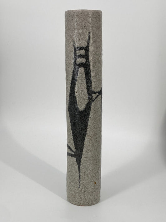* STUDIO KERAMIK VASE LAVA GLASIERT HADAMCSIK MARIA UNGARN SIGNIERT 1960er