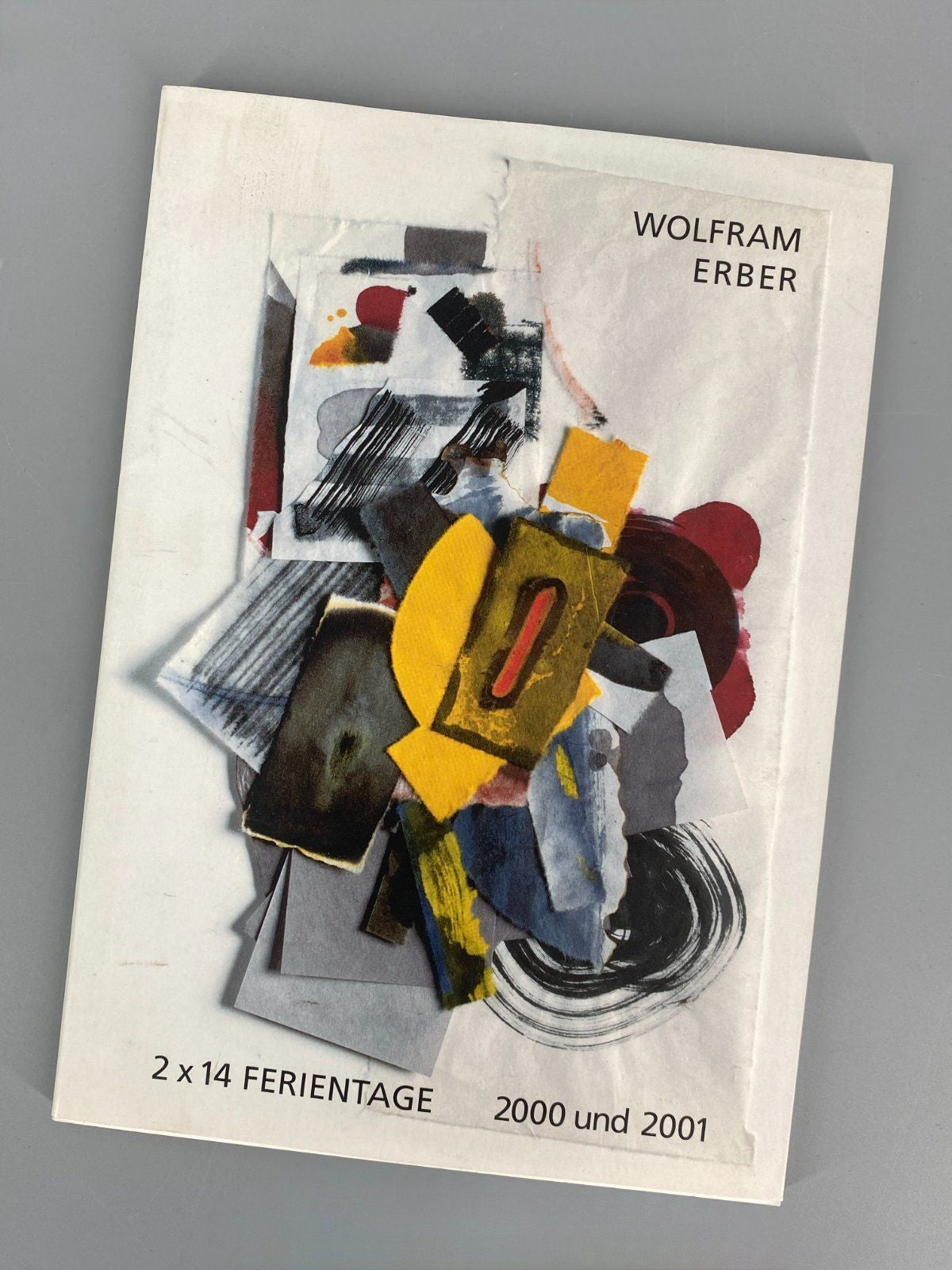 * WOLFRAM ERBER 3x BÜCHER FLYER SIGNIERT AUTOGRAMM ORIG MALLARME