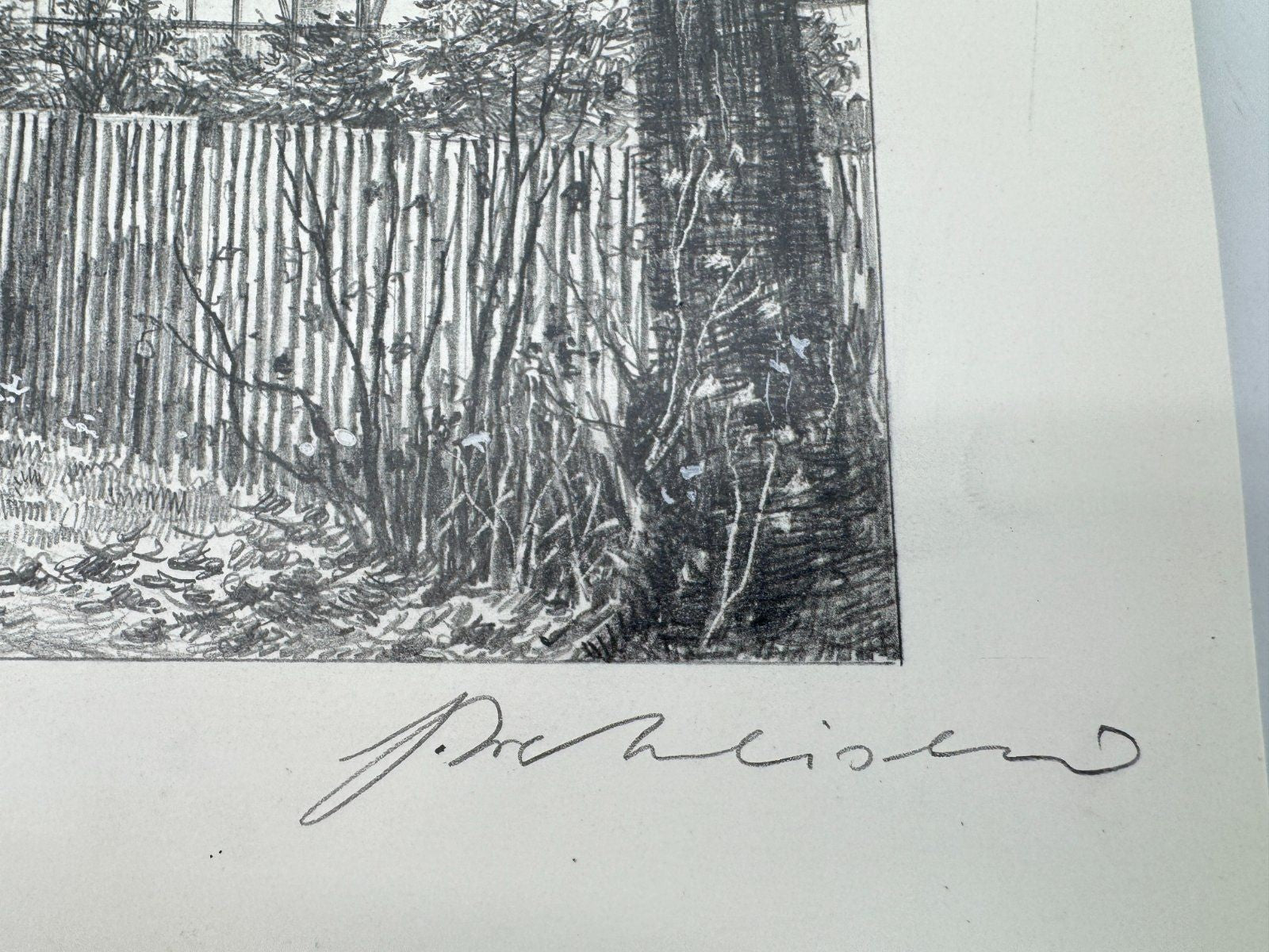 * HEINZ WEHLISCH ZEICHNUNG SCHLOß IN BURGDORF UM 1906 ANSICHT SIGNIERT