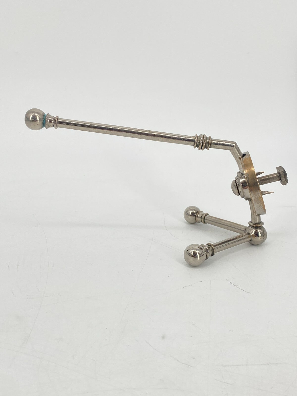 * 2 x KLEIDERHAKEN GARDEROBENHAKEN WANDHAKEN HAKEN SILBER ART DECO