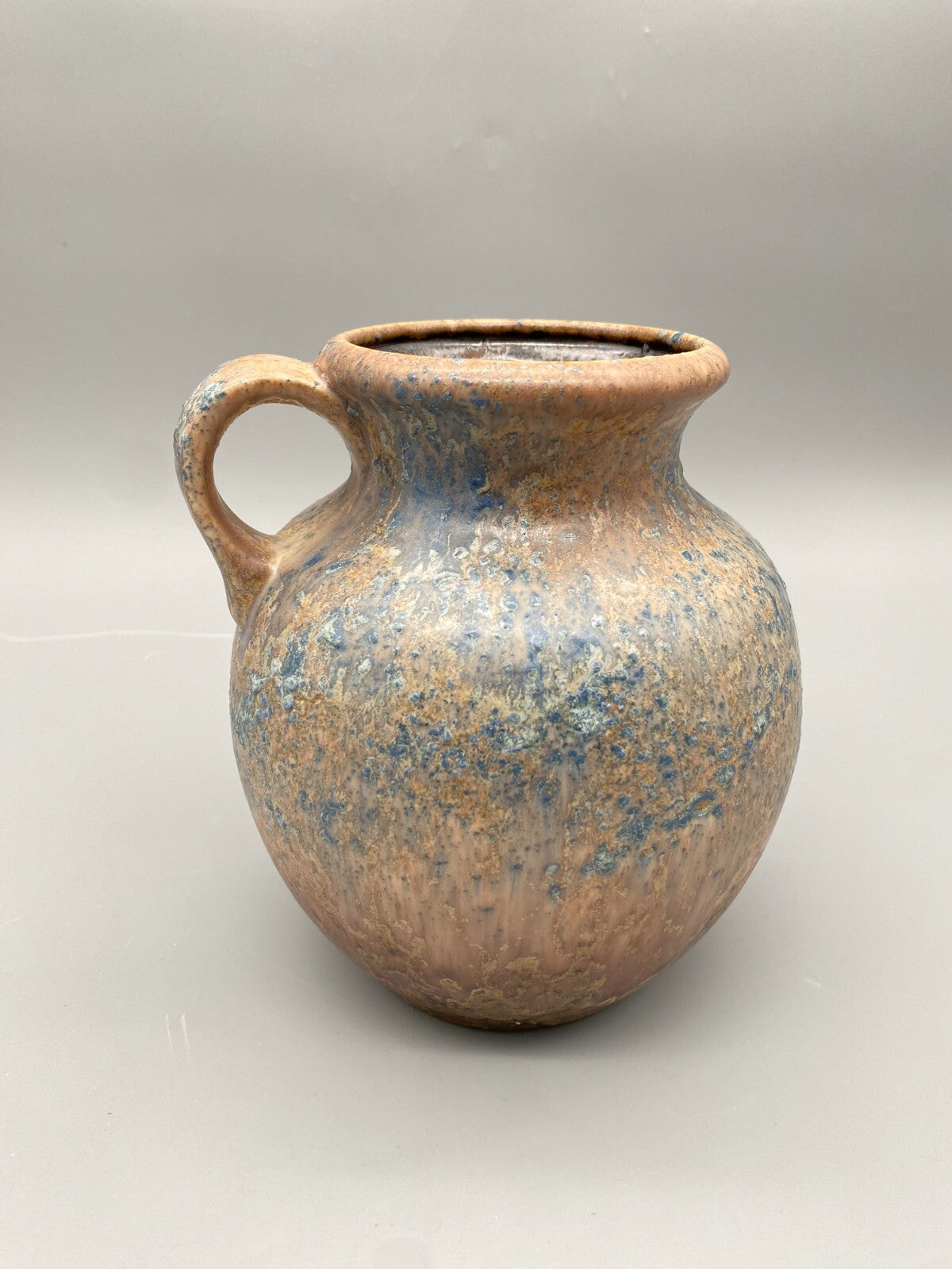 STUDIO KÜNSTLER KERAMIK VASE STIL DUEMLER& BREIDEN FAT LAVA VINTAGE DEUTSCHLAND