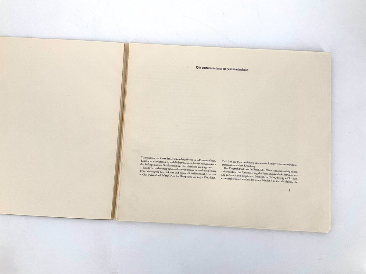 *BUCH DER FRÜHE CHINESISCHE FARBENDRUCK PRESTEL FRANKFURT 1940