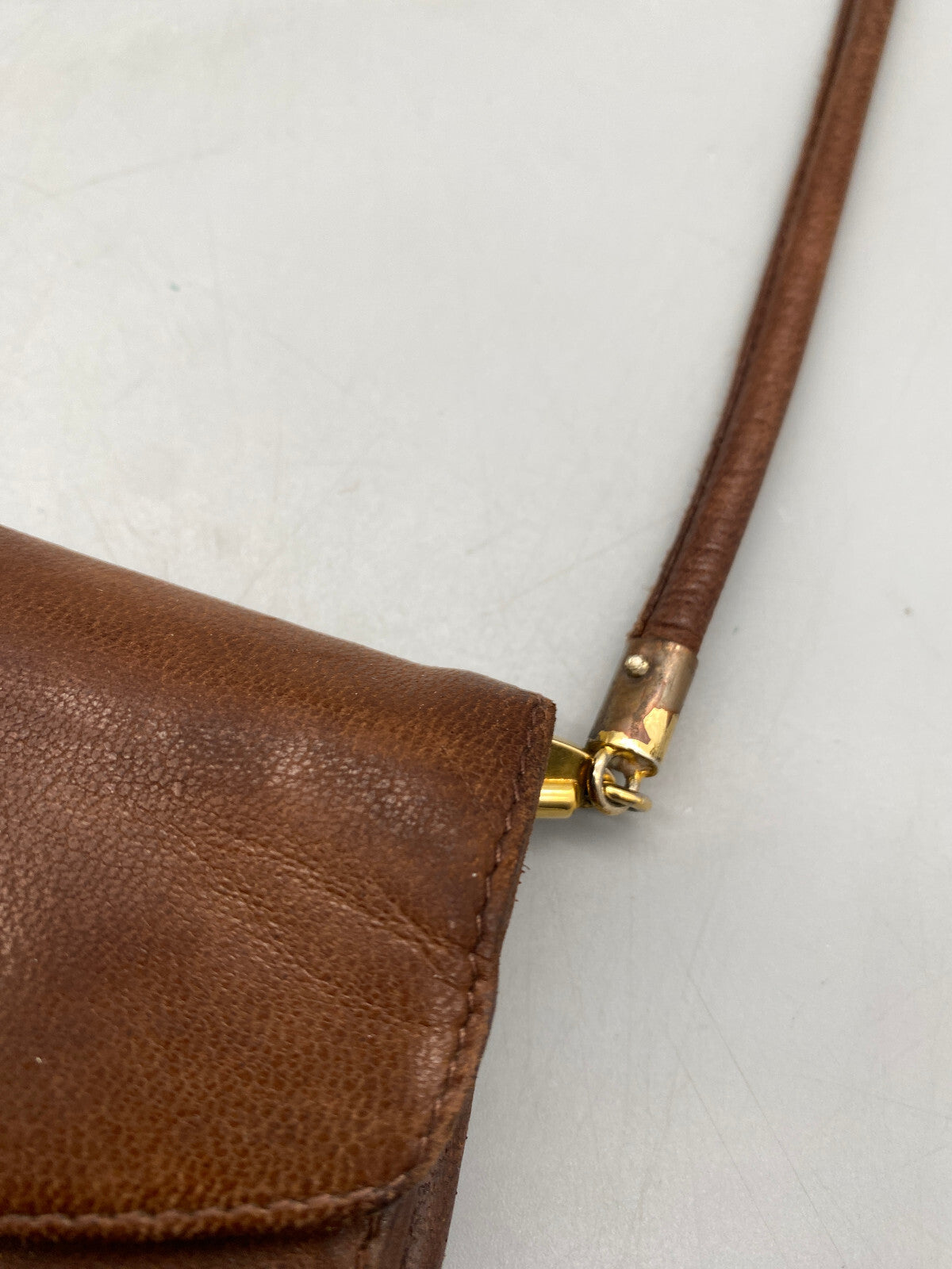 BALLY VINTAGE DAMEN HANDTASCHE 80ER BRAUN ORIGINAL  LEDER MADE IN ITALY