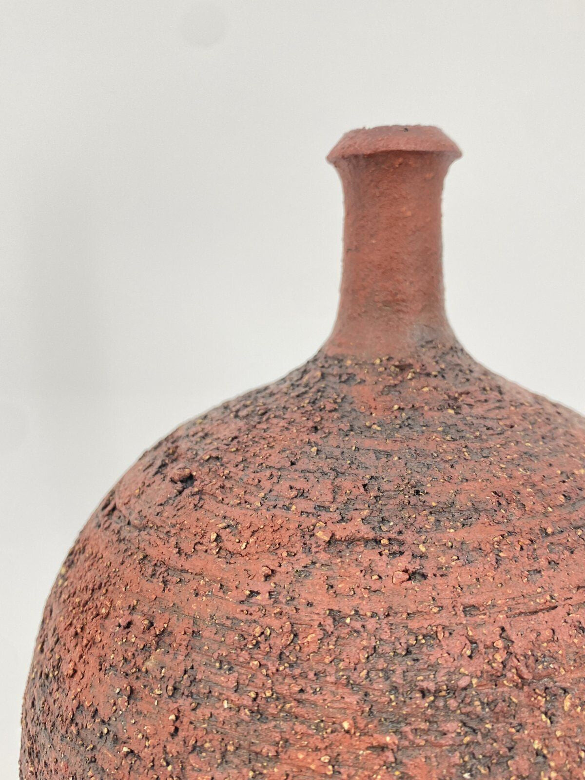 * VASE STUDIOKERAMIK KUGELVASE KUGEL GERHARD LIEBENTHRON KUNST GL