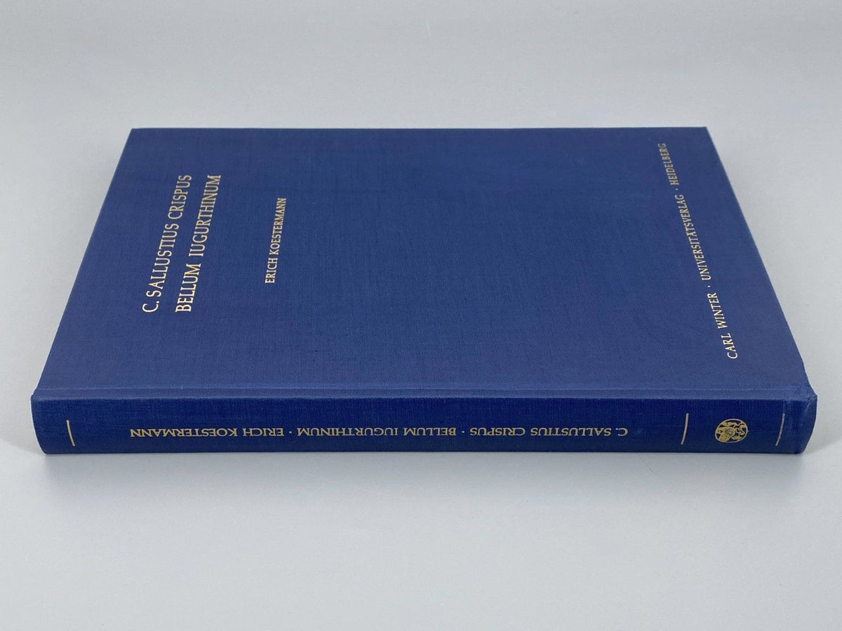 *BUCH SALLUSTIUS CRISPUS BELLUM IUGURTHINUM ERICH KOESTERMANN