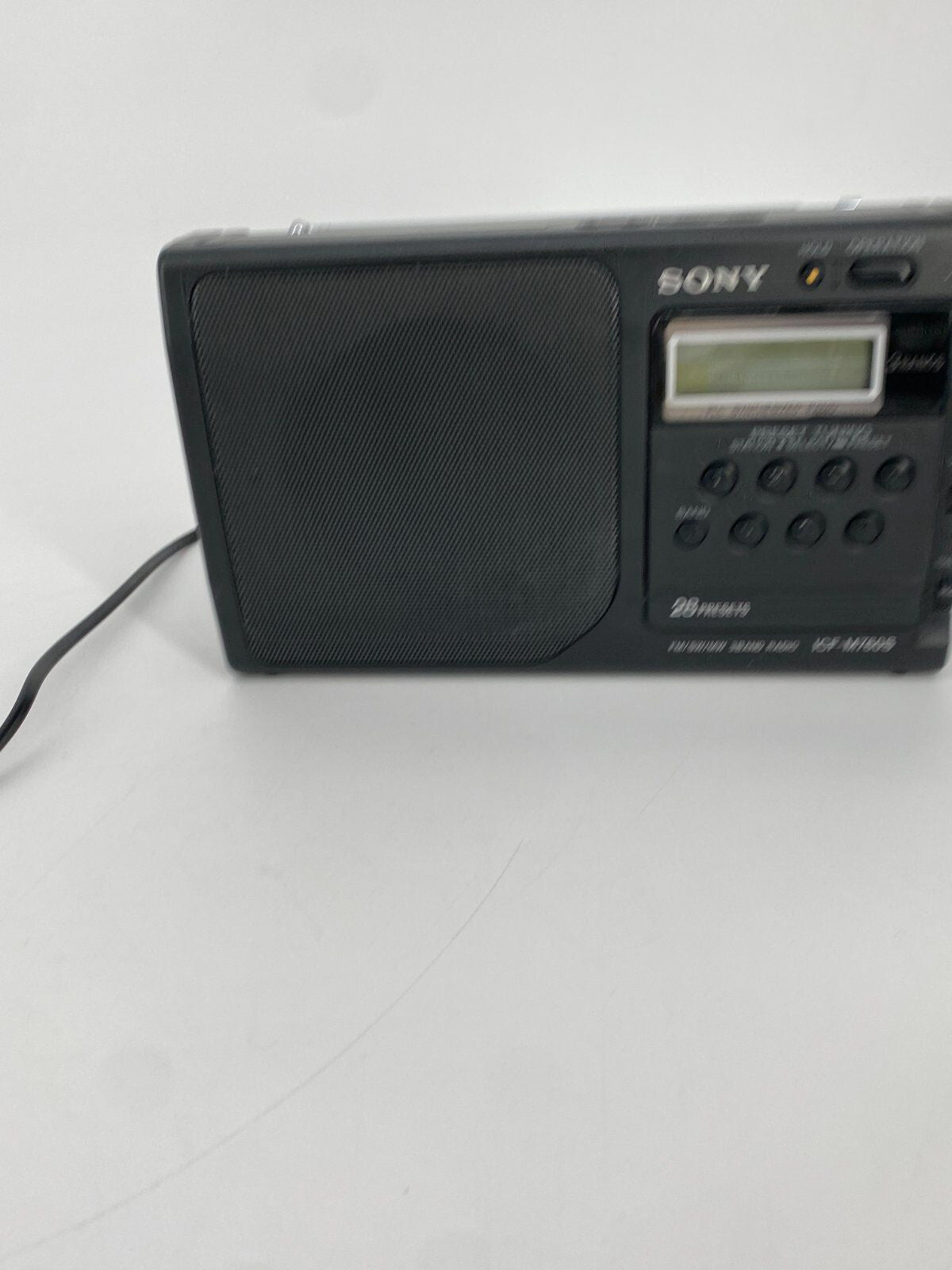 * RADIO SONY ICF-M760S 3 BAND UKW 90ER 1993 VINTAGE WECKER