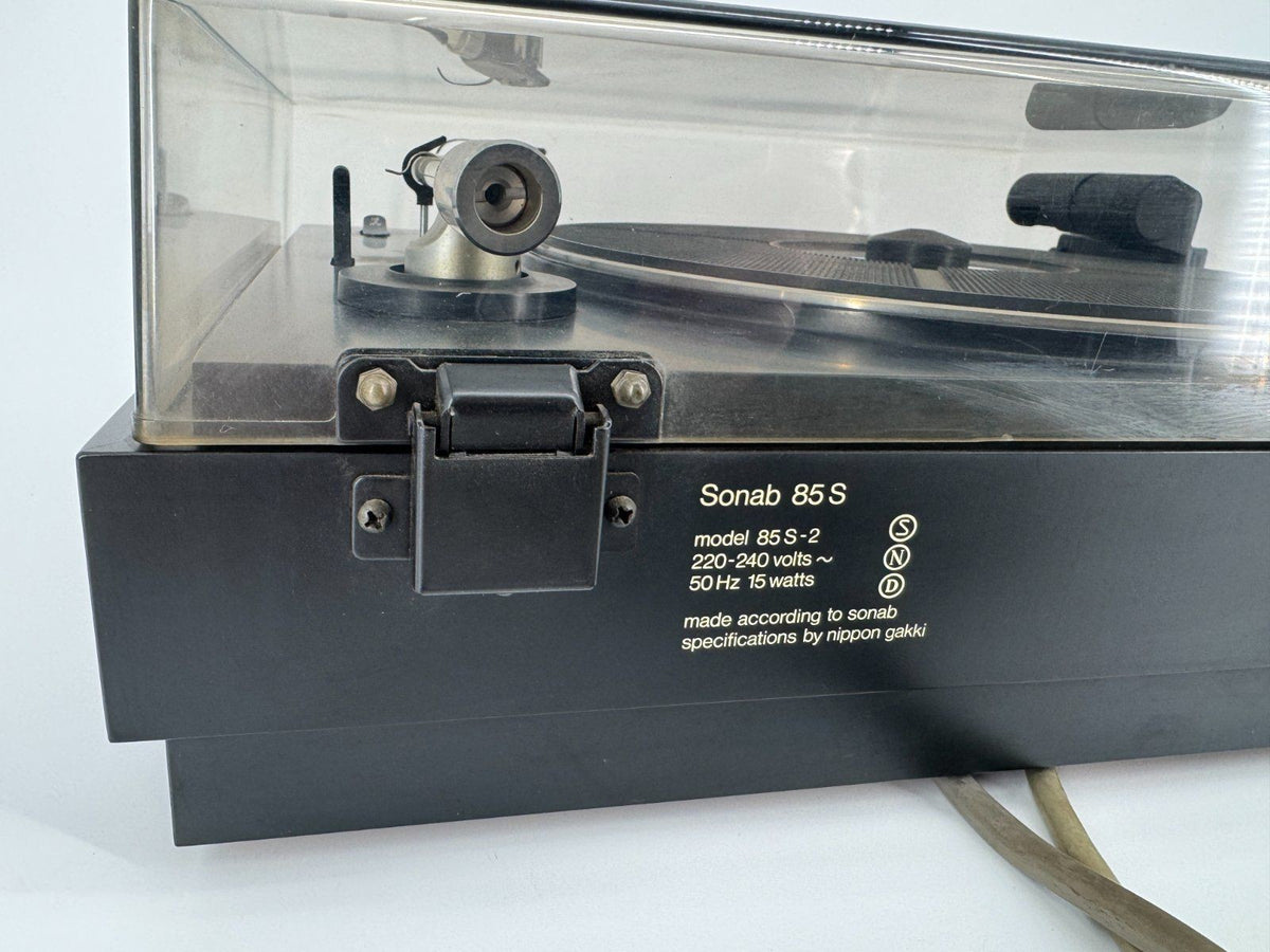 SONAB 85S HIFI PLATTENSPIELER JAPAN VINTAGE 70ER RETRO TOP