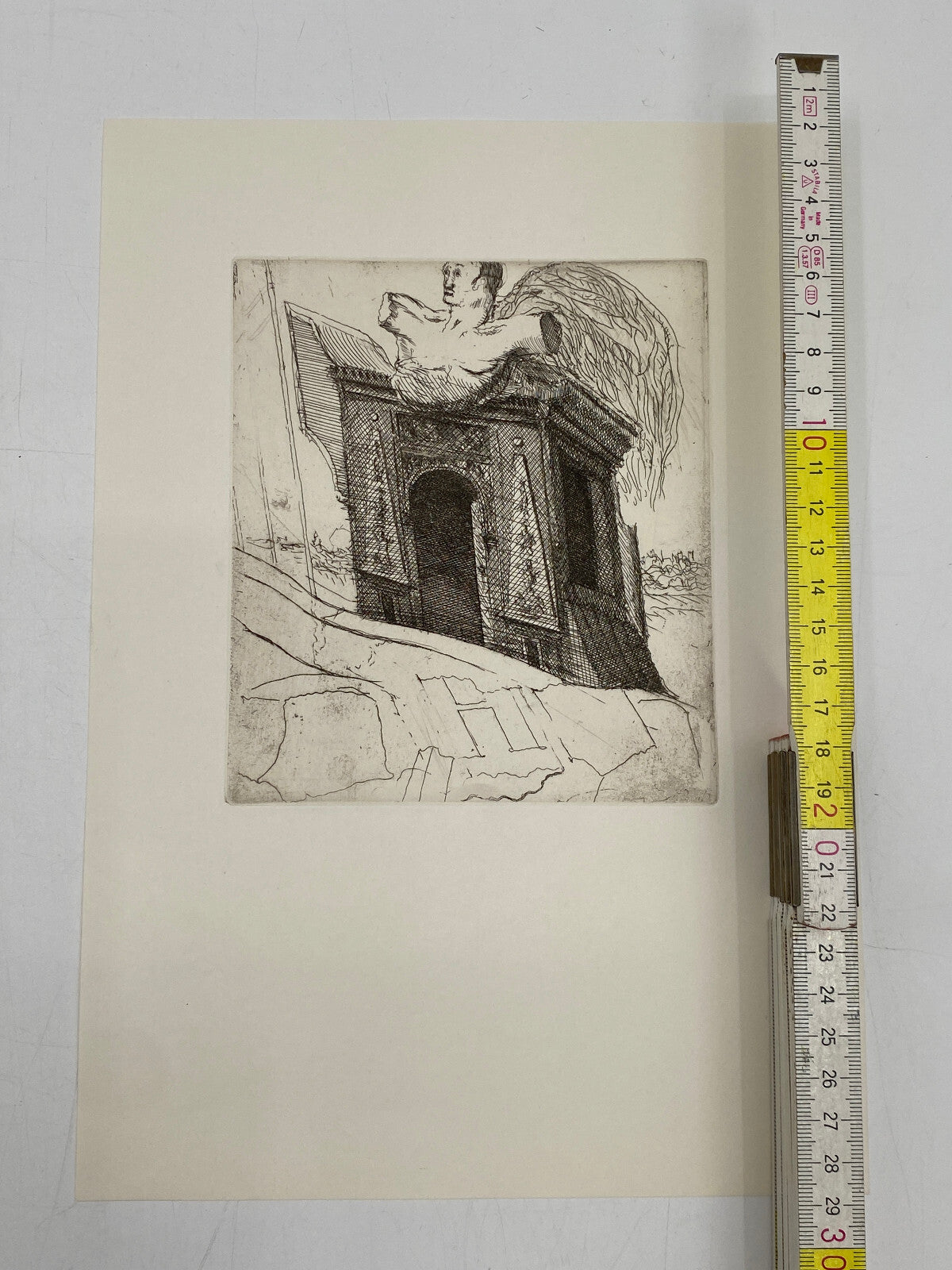 *1972 GUSTAVE FLAUBERT JULES UND HENRY PETER ACKERMANN GRAFIK EINZELBLATTT ZUM J