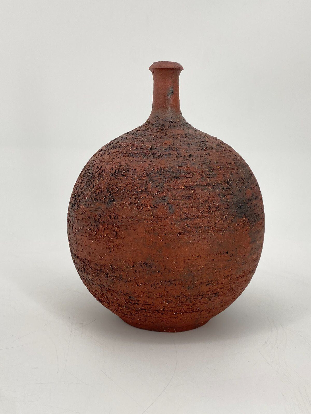 * VASE STUDIOKERAMIK KUGELVASE KUGEL GERHARD LIEBENTHRON KUNST GL