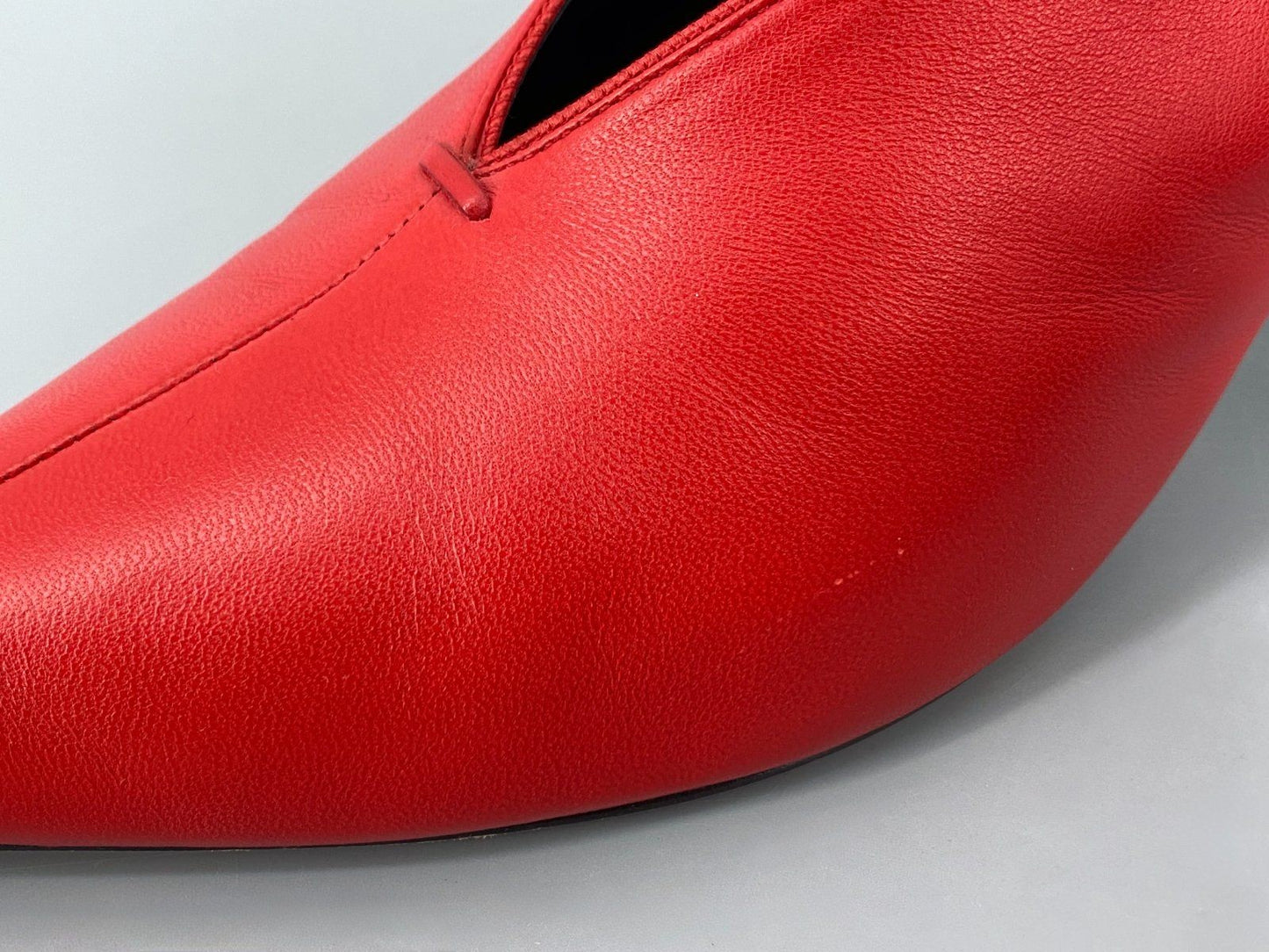 * DAMENSCHUHE CÉLINE PUMPS LEDER 39 FEUERROT ITALY PHOEBE PHILO