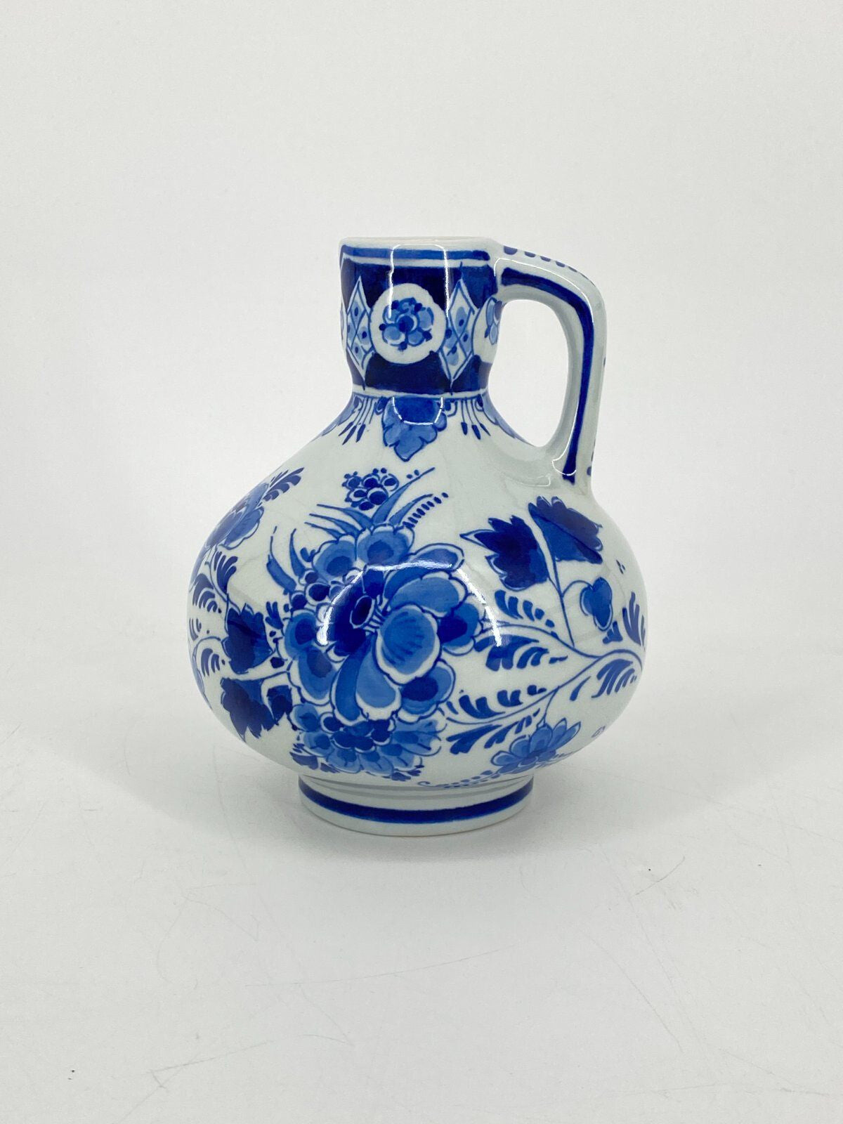 * VASE HENKEL KRUG DELFTER BLAU DELFT DE PORCELEYNE FLES VINTAGE