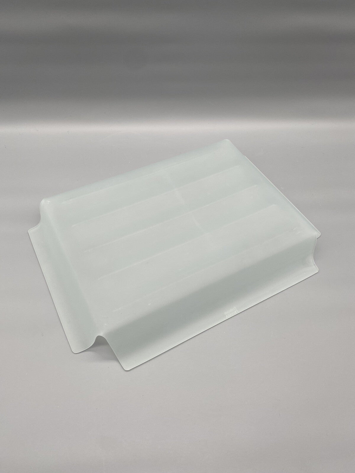 PRODUZIONE PRIVATA MICHELE DE LUCCHI TABLETT GLAS DESIGN PAAR TRAY DESIGN ITALY