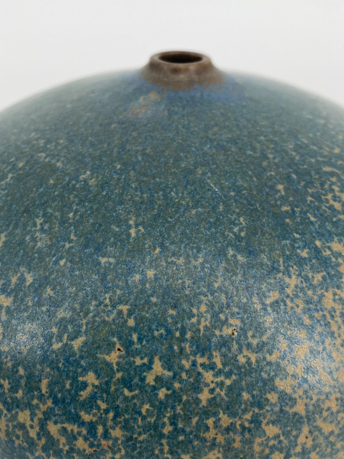 STUDIOKERAMIK VASE SCHWEDISCH KERAMIK STEINZEUG HANDARBEIT VINTAGE 70ER 60ER