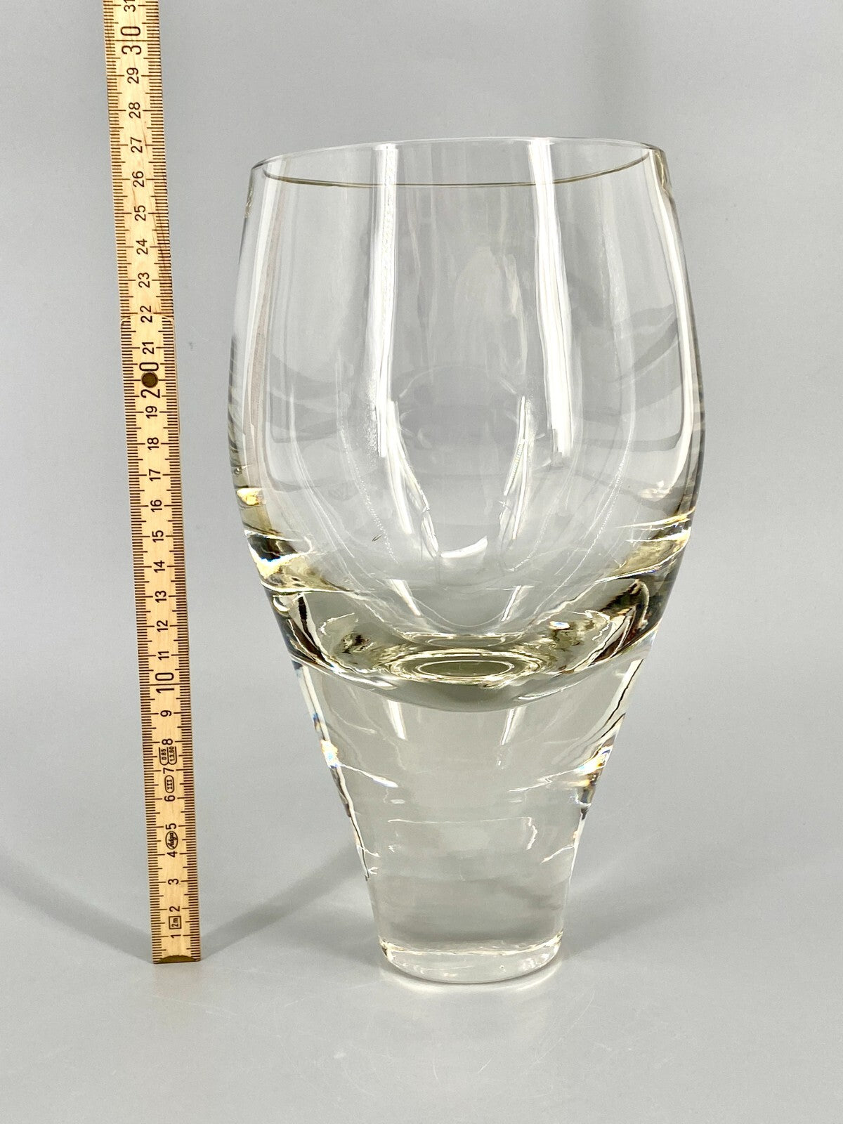 * GLAS VASE MUNDGEBLASEN DEKORATION GLASVASE VINTAGE