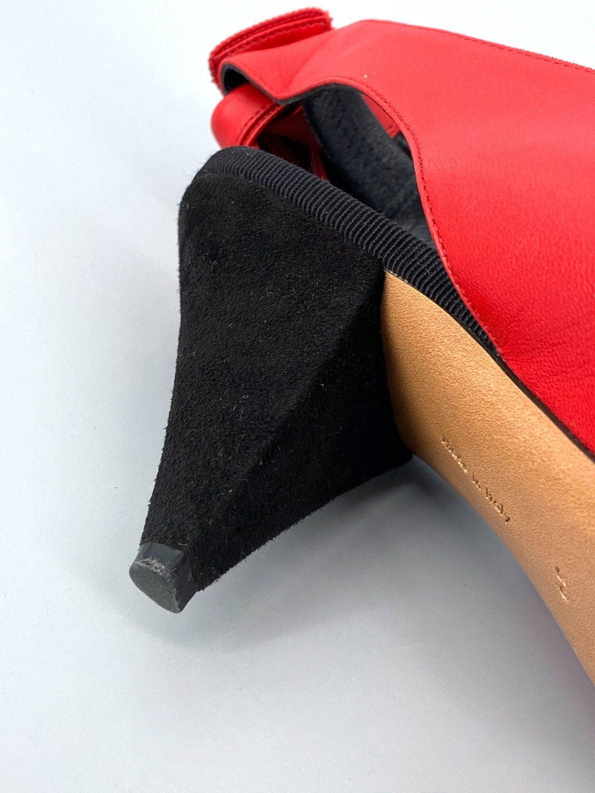 * DAMENSCHUHE CÉLINE PUMPS LEDER 39 FEUERROT ITALY PHOEBE PHILO