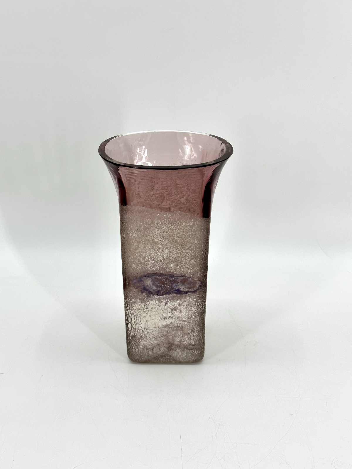 * BARBINI VASE SCAVO MURANO 1960er UNRESTAURIERT GROSS SELTEN