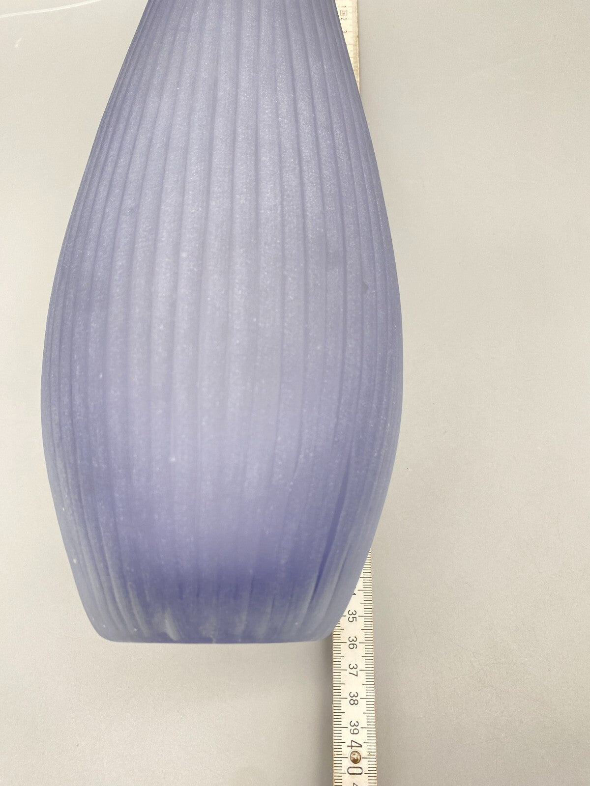 MURANOGLAS GLAS VASE IM STIL VON CARLO SCARPA MADE IN ITALIEN VINTAGE