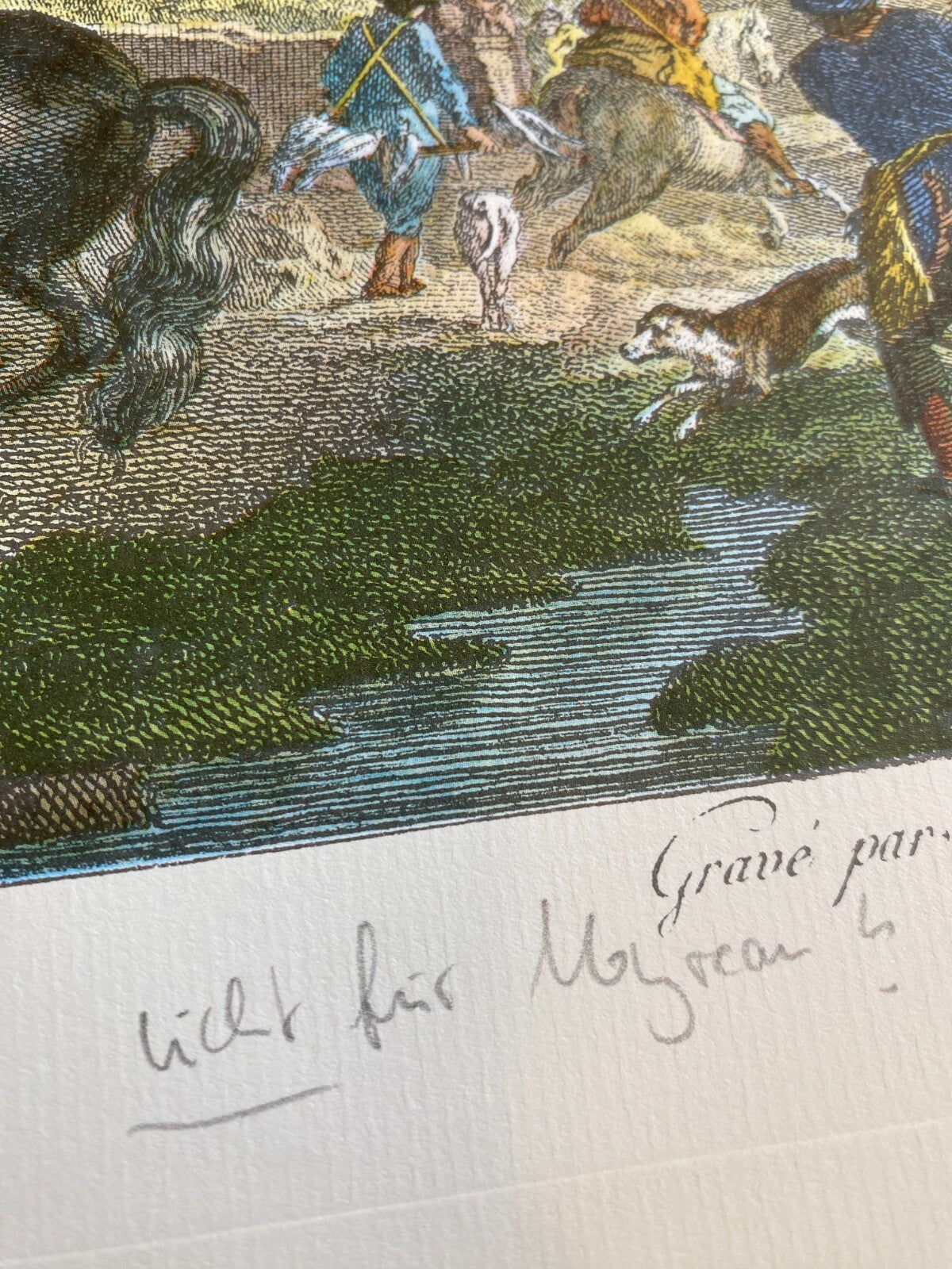 * Oeuvres de Ph. Wouvermens Hollandois J. Moyreau Buch Radierungen