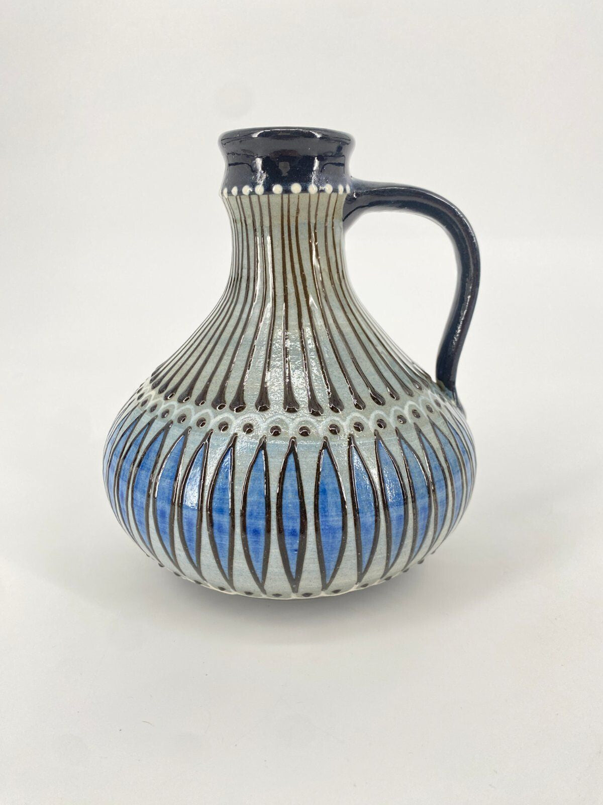 * VASE KRUG KERAMIK VEB LAUSITZER KERAMIK KAMENZ MID CENTURY