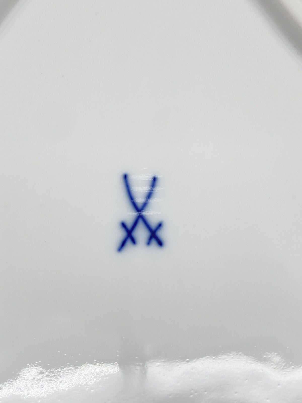 * MEISSEN KONVOLUT 2 SCHALEN VASE KLEIN TATZEN PFOTEN PORZELLAN WEIß 4. WAHL