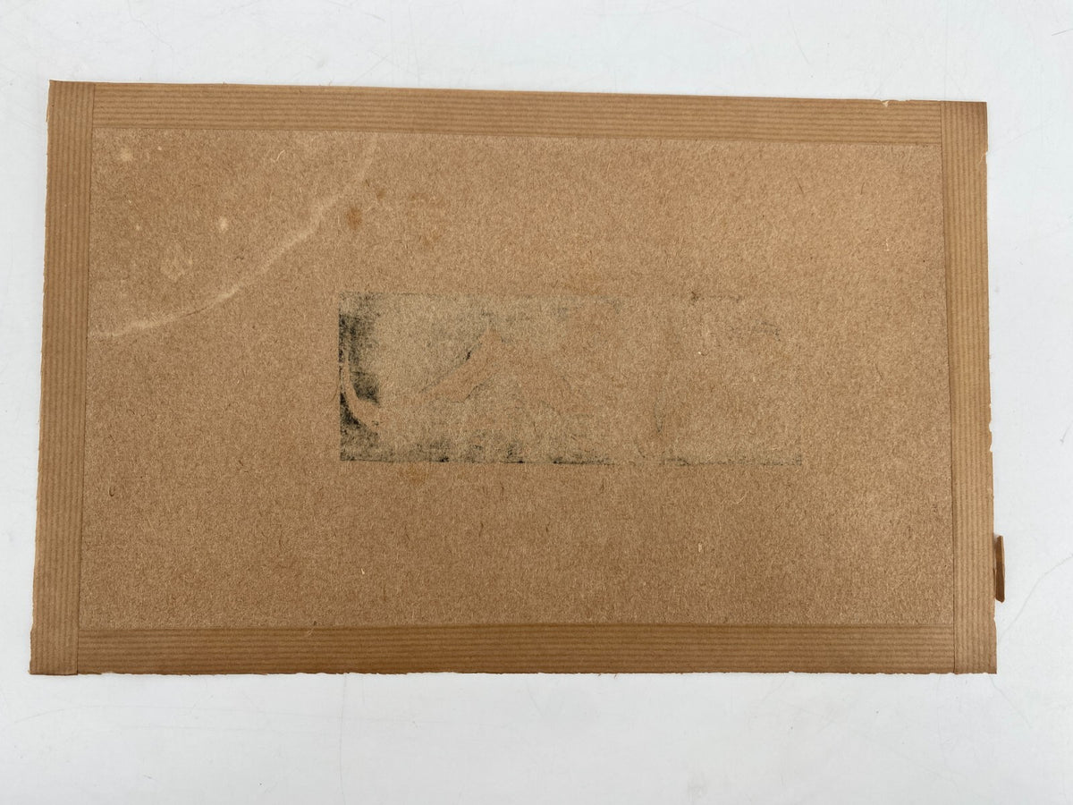 *LINOLSCHNITT ERICH BRAUNSCHWEIG LIEGENDE FRAU ORIGINAL SIGNIERT 20ER 30ER