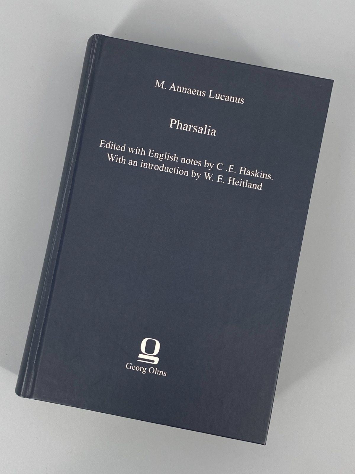*BUCH LUCANUS PHARSALIA C.E. HASKINS HEITLAND GEORG OLMS 2013