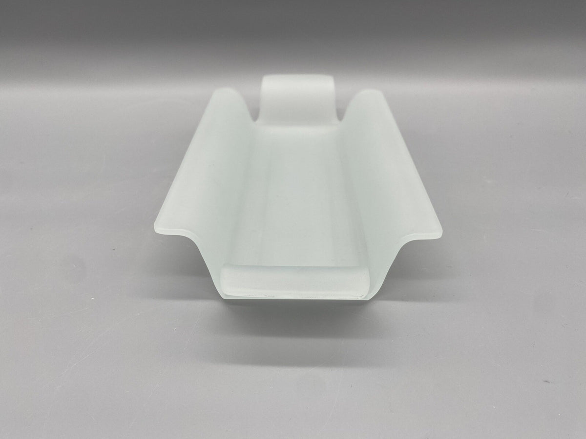 PRODUZIONE PRIVATA MICHELE DE LUCCHI TABLETT GLAS DESIGN PAAR TRAY DESIGN ITALY