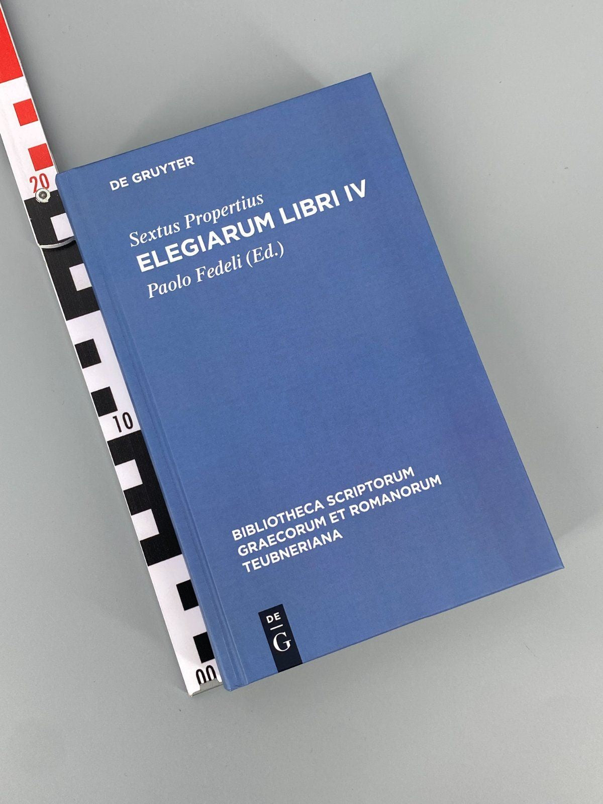 *BUCH PAOLO FEDELI SEXTUS PROPERTIUS ELEGIARUM LIBRI IV DE GRUYTE