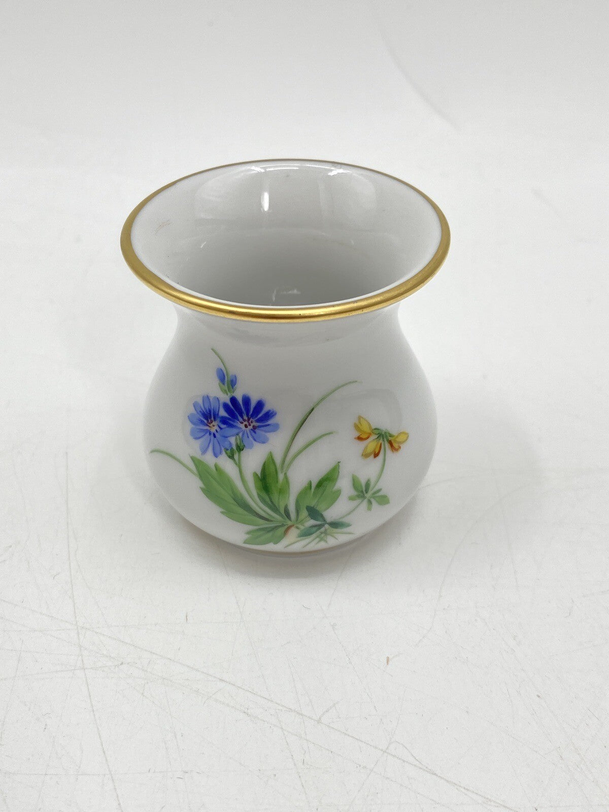 * 3 TEILE MEISSEN KONVOLUT KORB VASE STREUBLUME PORZELLAN WEIß 2. WAHL 4. WAHL