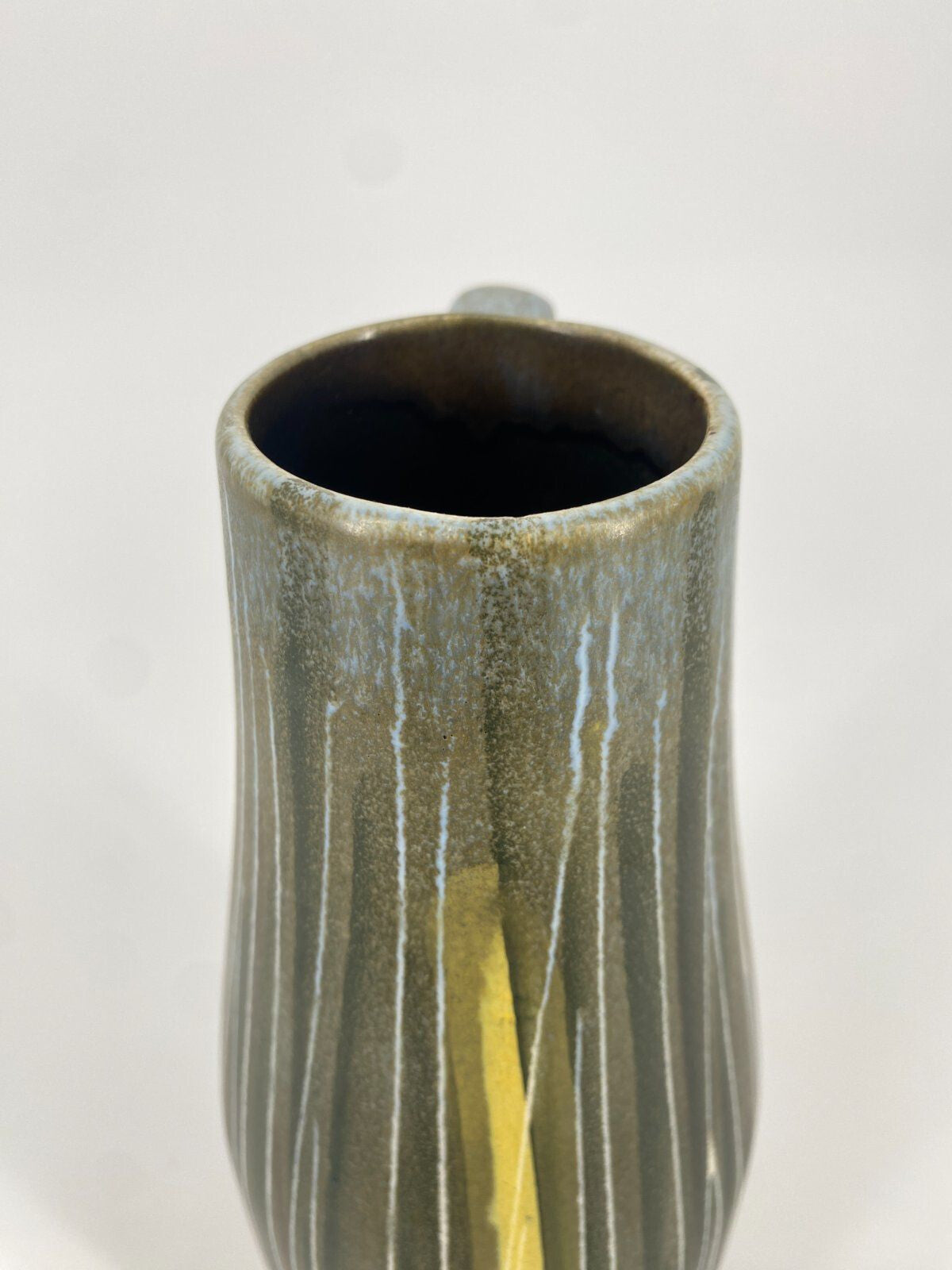 * VASE GROß KERAMIK VEB GEORGENTHAL STUDIOKERAMIK MID CENTURY