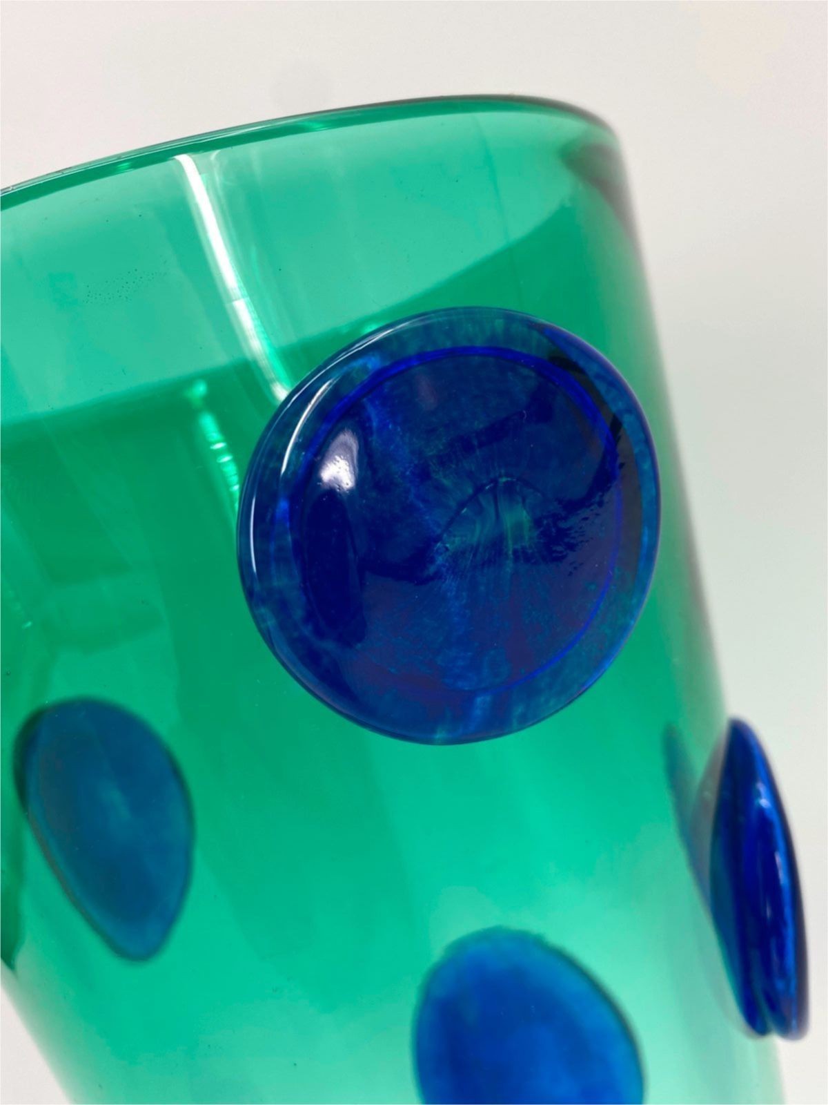 *SELTENE BLUMENVASE BRITISH STUDIO GLASS SIMON MOORE