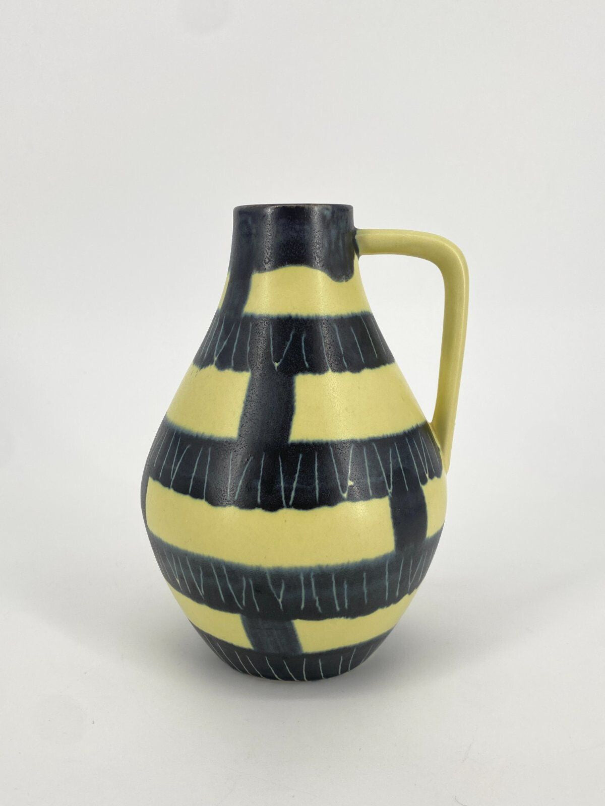 * VASE KERAMIK VEB GEORGENTHAL STUDIOKERAMIK MID CENTURY VINTAGE