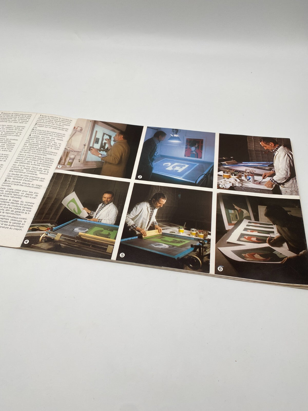 DALLA COSTA SERIGRAFIE D'ARTE BUCH KUNSTSIEBDRUCKE 1982 KÜNSTLER MODERNE POP ART