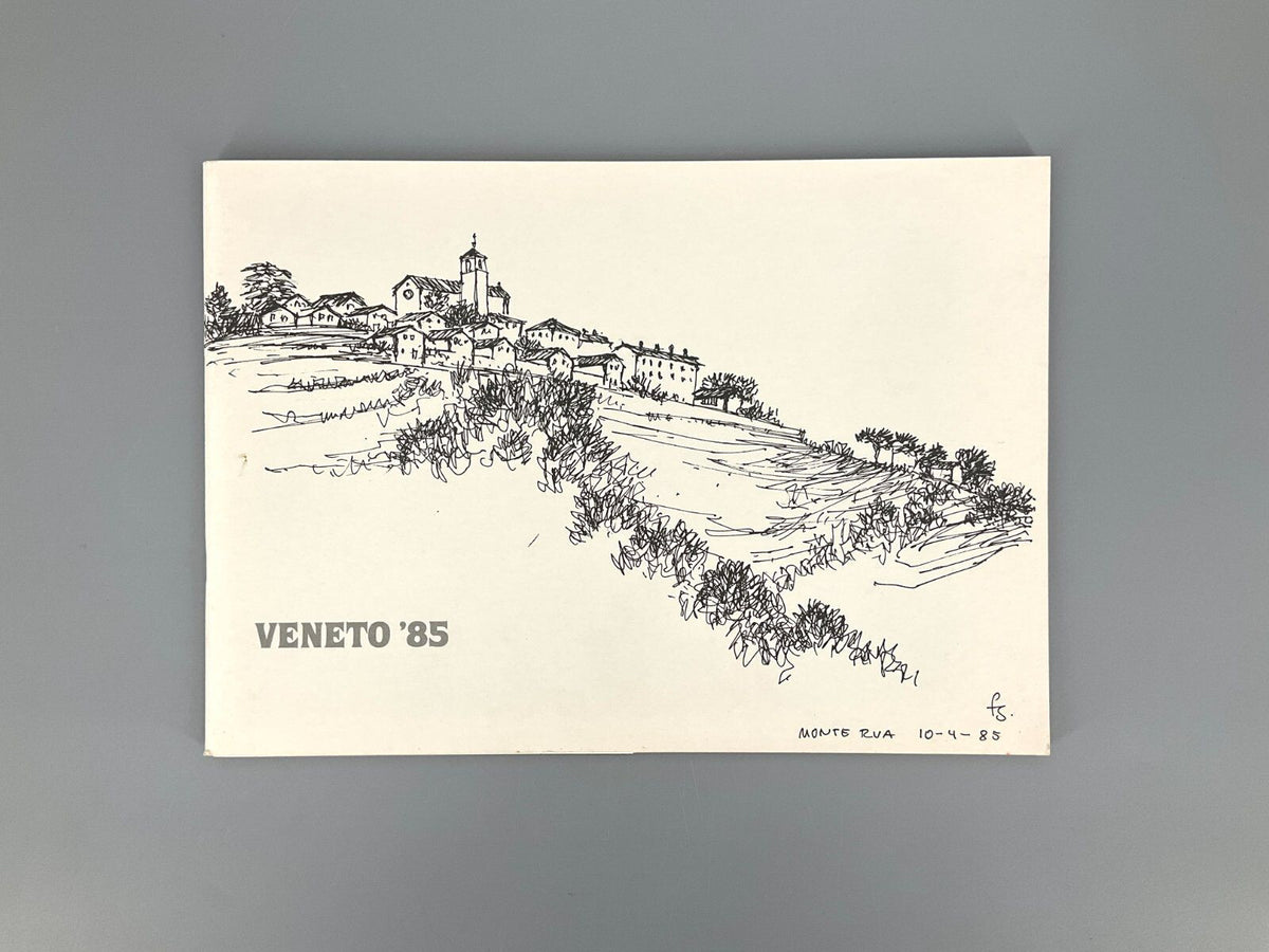 *BUCH FRIEDRICH SPENGELIN VENETO '85 ZEICHNUNGEN ITALIEN SIGNIERT