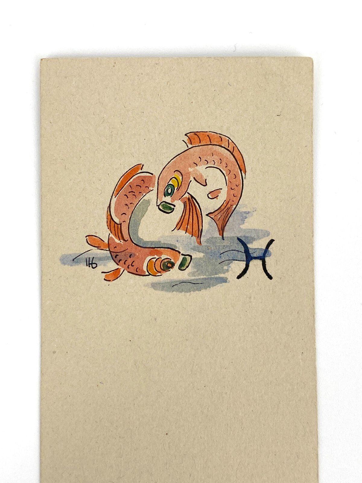 *12x AQUARELLGEMÄLDE HELENA GEESE STERNZEICHEN MONAT ILLUSTRATION