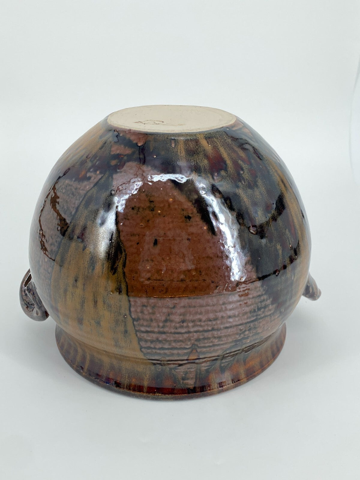 * STUDIOKERAMIK VASE TOPF SCHALE KERAMIK STEINZEUG HANDARBEIT VINTAGE 60ER