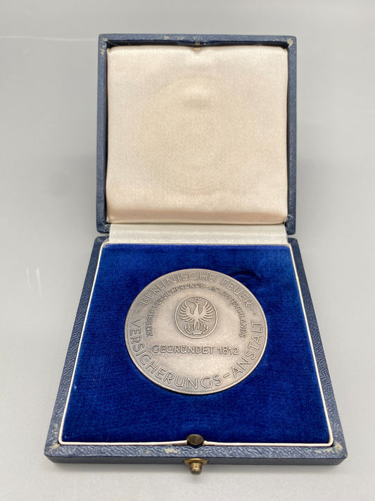 JUBILÄUMSMEDAILLE BERLINISCHE FEUER VERSICHERUNGSANSTALT 1812 BRONZE MEDAILLE