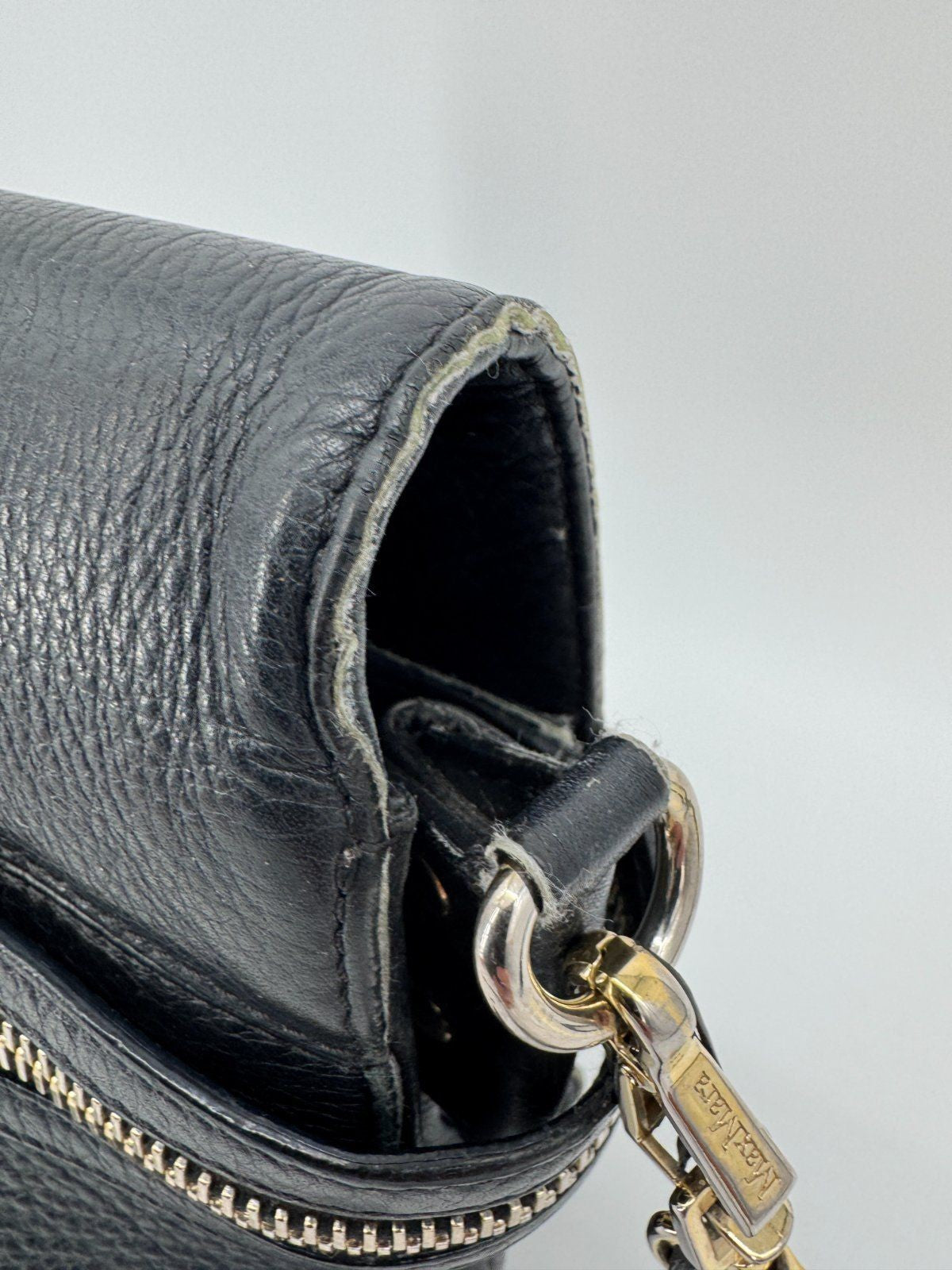 MAX MARA DAMEN HANDTASCHE  SCHULTERTASCHE UMHÄNGETASCHE BAG LEDER