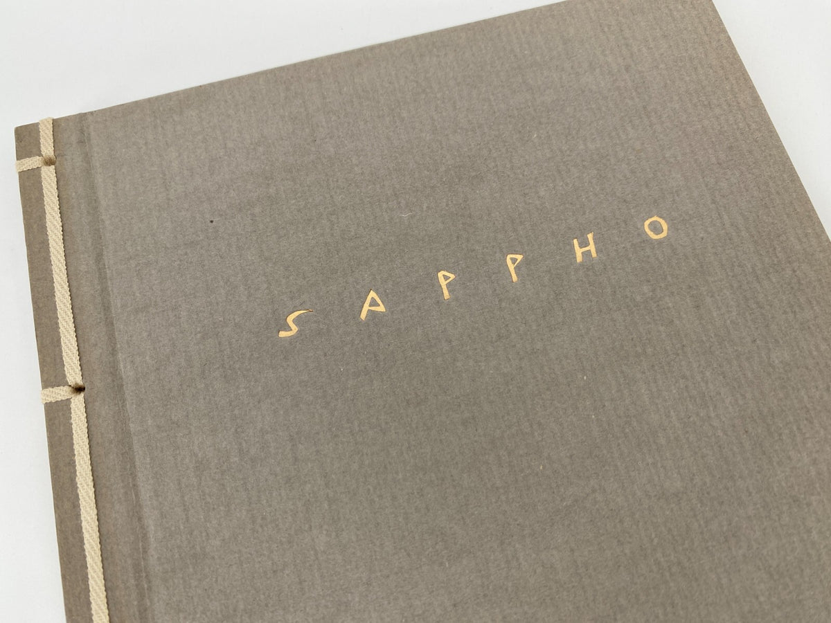 *1v2 BUCH SAPPHO MIT ZEICHNUNGEN EGGEBRECHT-PRESSE MAINZ 1954 MIT SCHUBER
