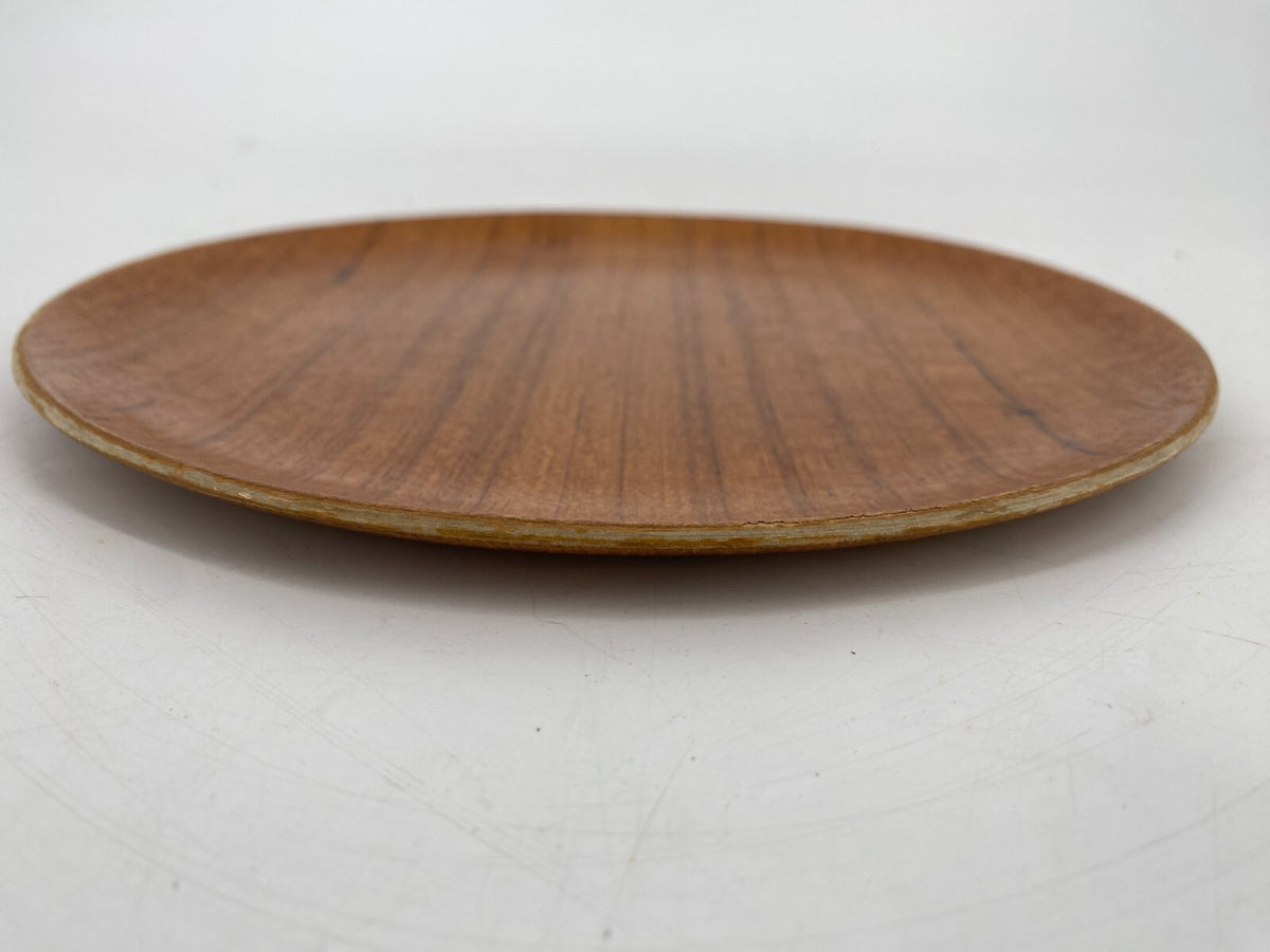 *TABLETT TELLER TEAK HOLZTABLETT FURNIER SERVIERTABLETT DANISH DESIGN MIDCENTURY