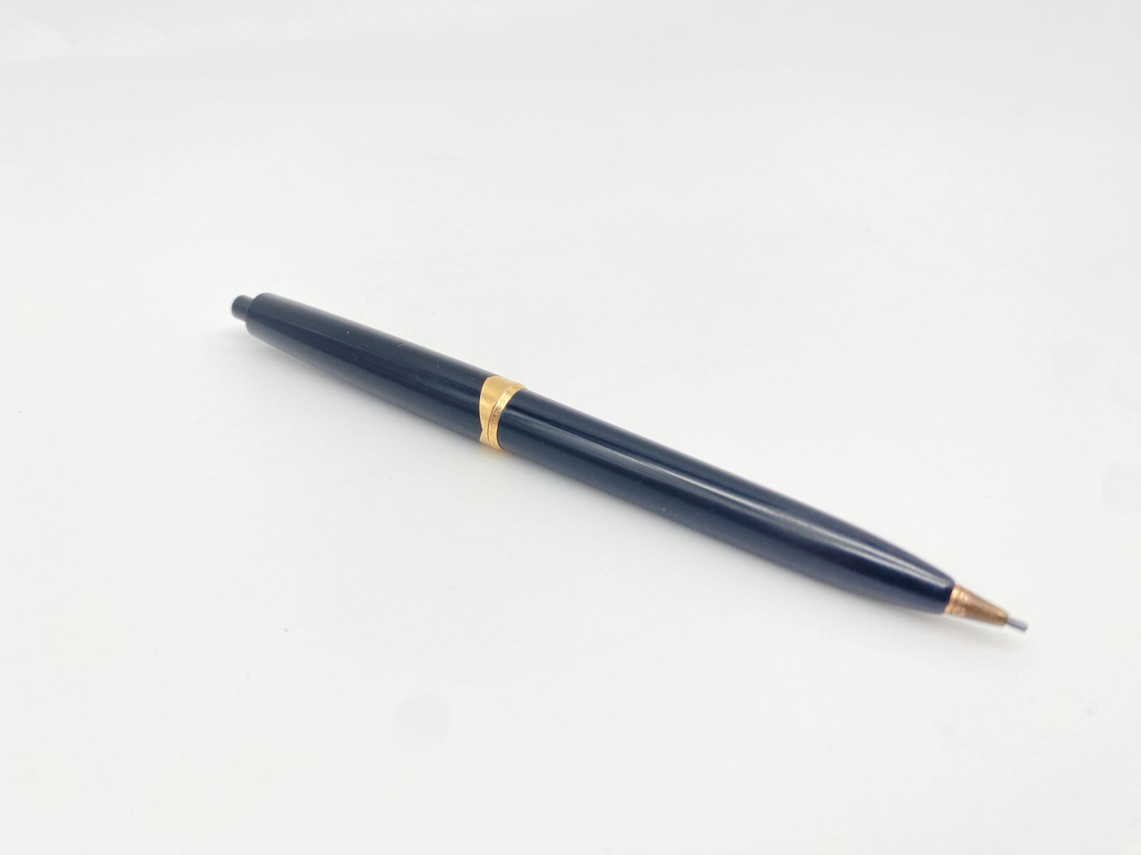 MONTBLANC PIX 16 DRUCKBLEISTIFT 60ER JAHRE SCHWARZ GOLD OHNE CLIP VINTAGE PEN