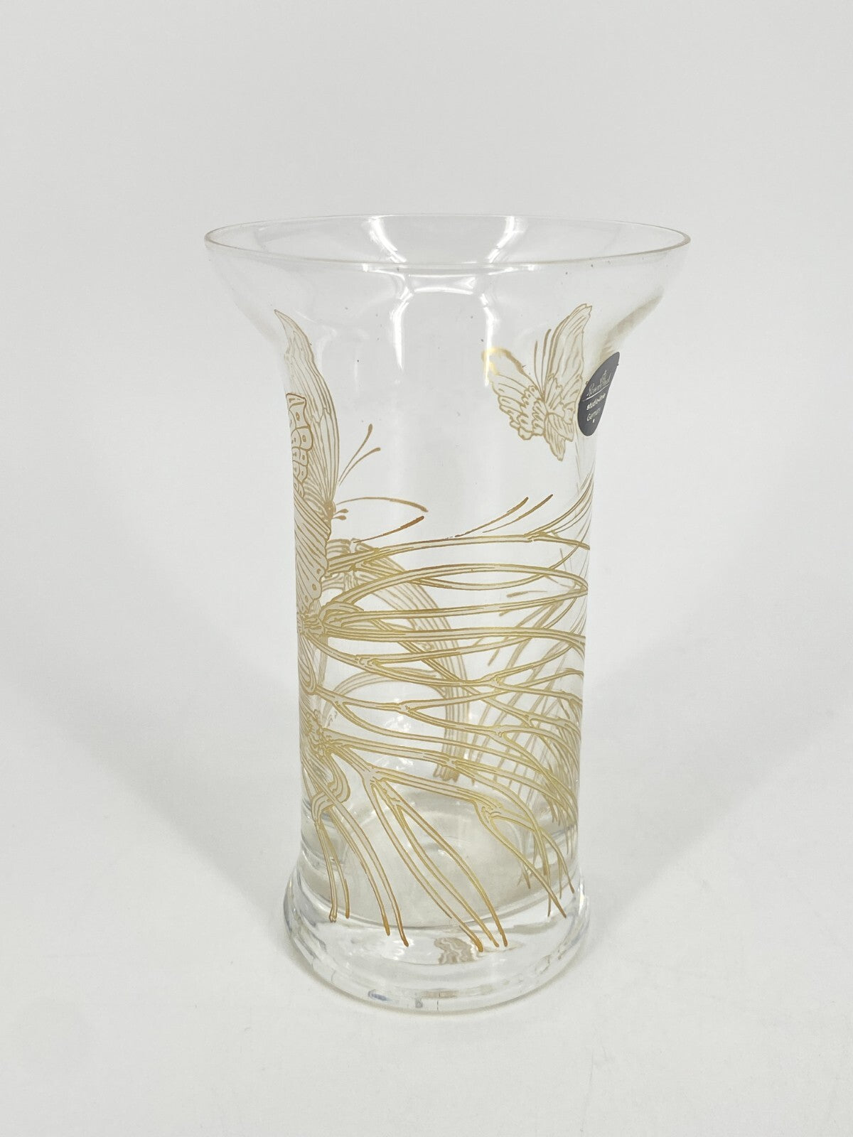 * 2x ROSENTHAL STUDIO LINIE GLAS VASEN PAPILLON SHARON VINTAGE 12CM OVP