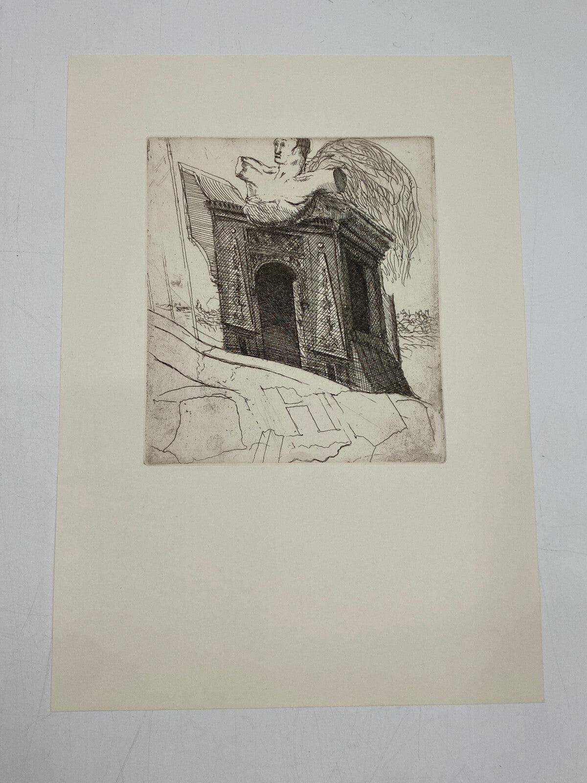 *1972 GUSTAVE FLAUBERT JULES UND HENRY PETER ACKERMANN GRAFIK EINZELBLATTT ZUM J