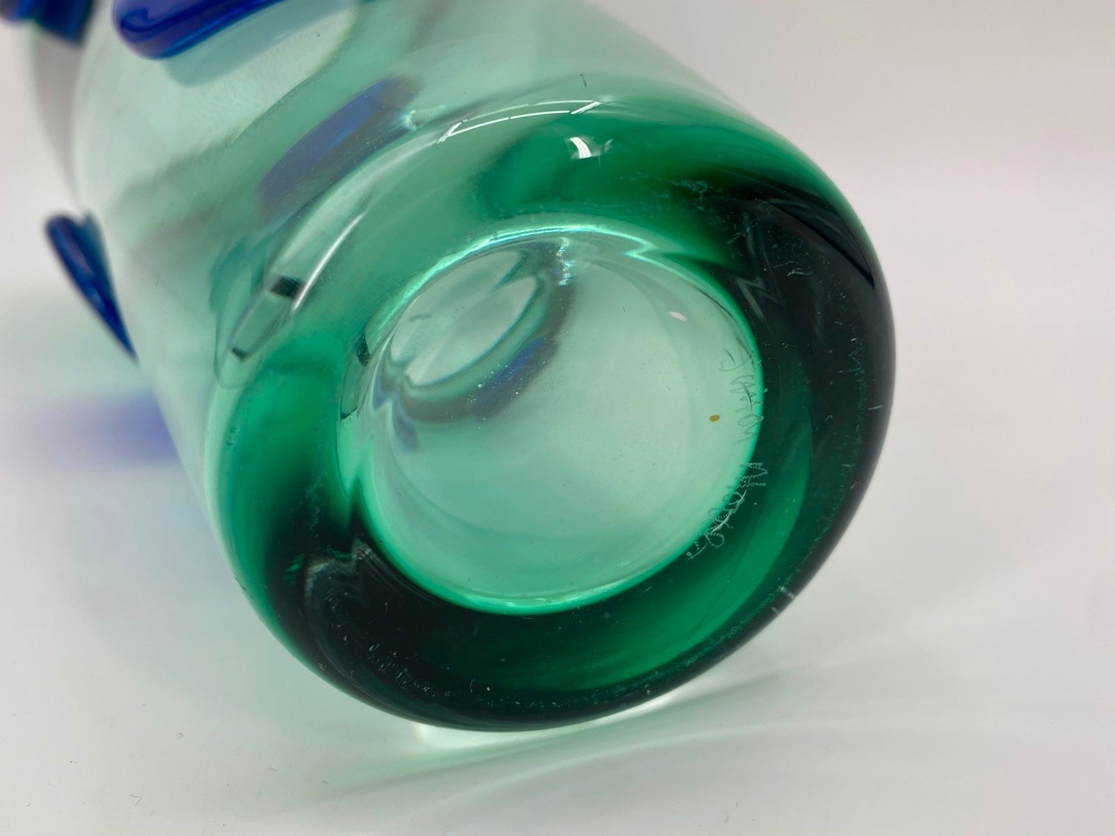 *SELTENE BLUMENVASE BRITISH STUDIO GLASS SIMON MOORE
