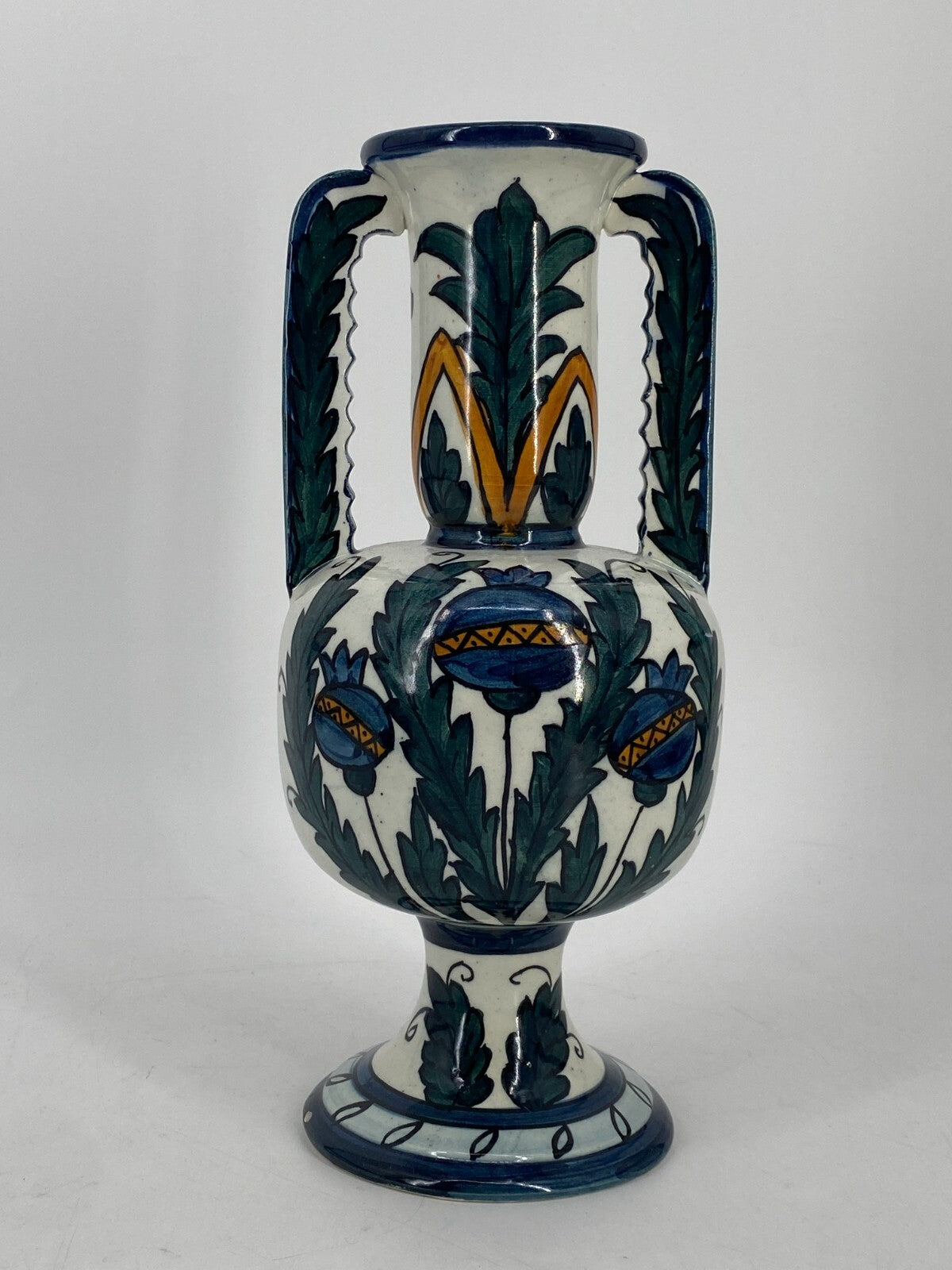 * VASE KRUG KERAMIK PASTA REGALIS HANDPAINTED IN SPAIN SPANIEN VINTAGE