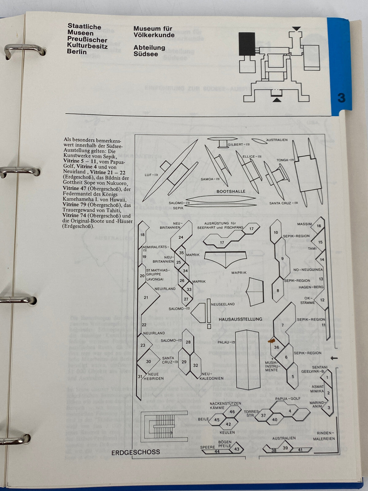 *STAATLICHE MUSEEN PREUSSISCHER KULTURBESITZ BERLIN RINGBUCH ORDNER SAMMELMAPPE