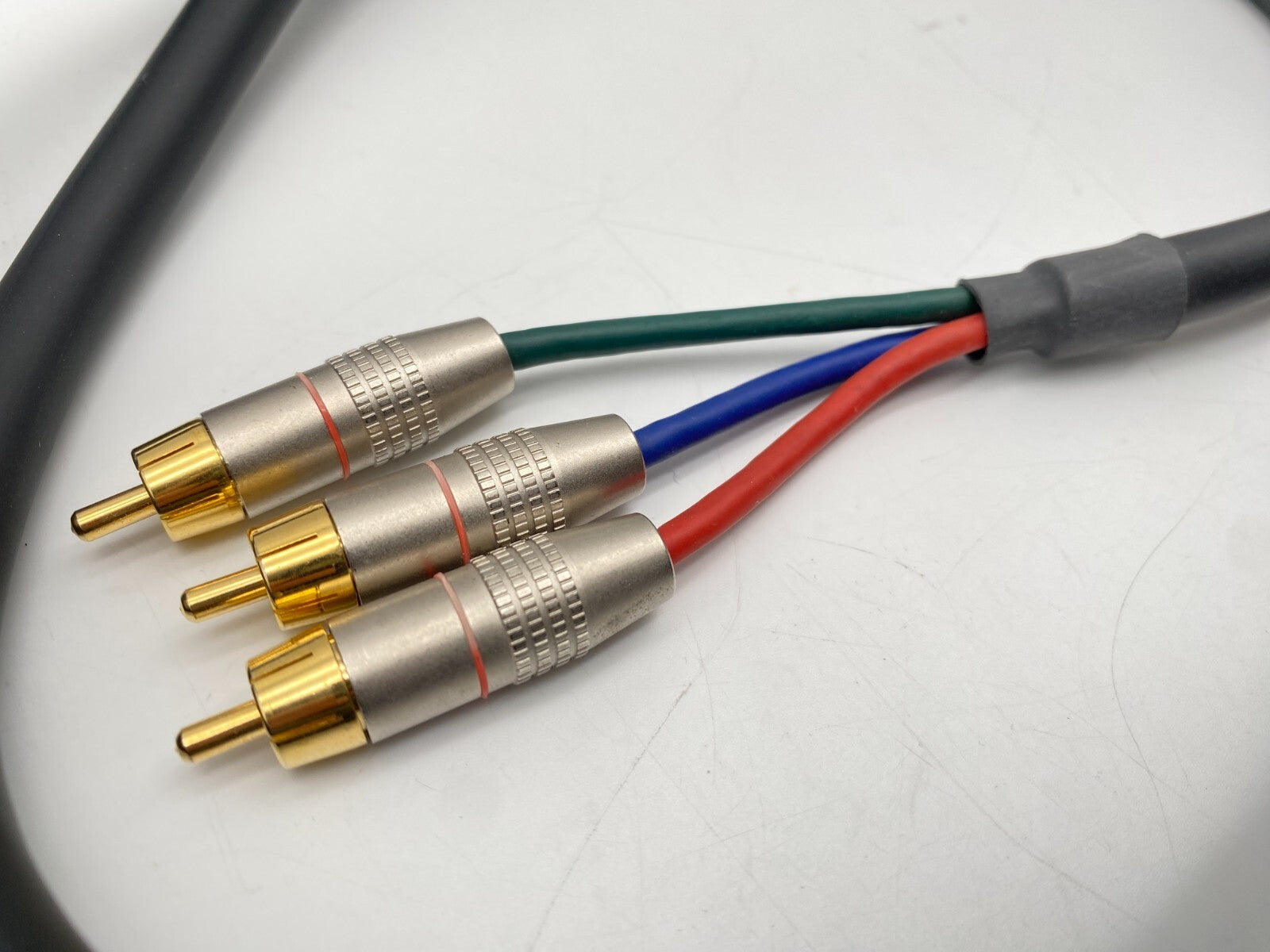 OEHLBACH GERMANY COMPONENT VIDEO CABLE 6M RGB KABEL VERGOLDET