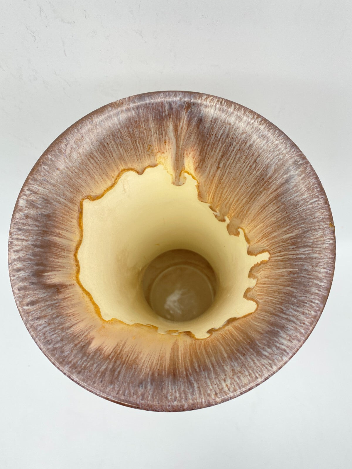 STEULER KERAMIK VASE LAUFGLASUR HENKEL AMPHORE FAT LAVA 30er ART DECO